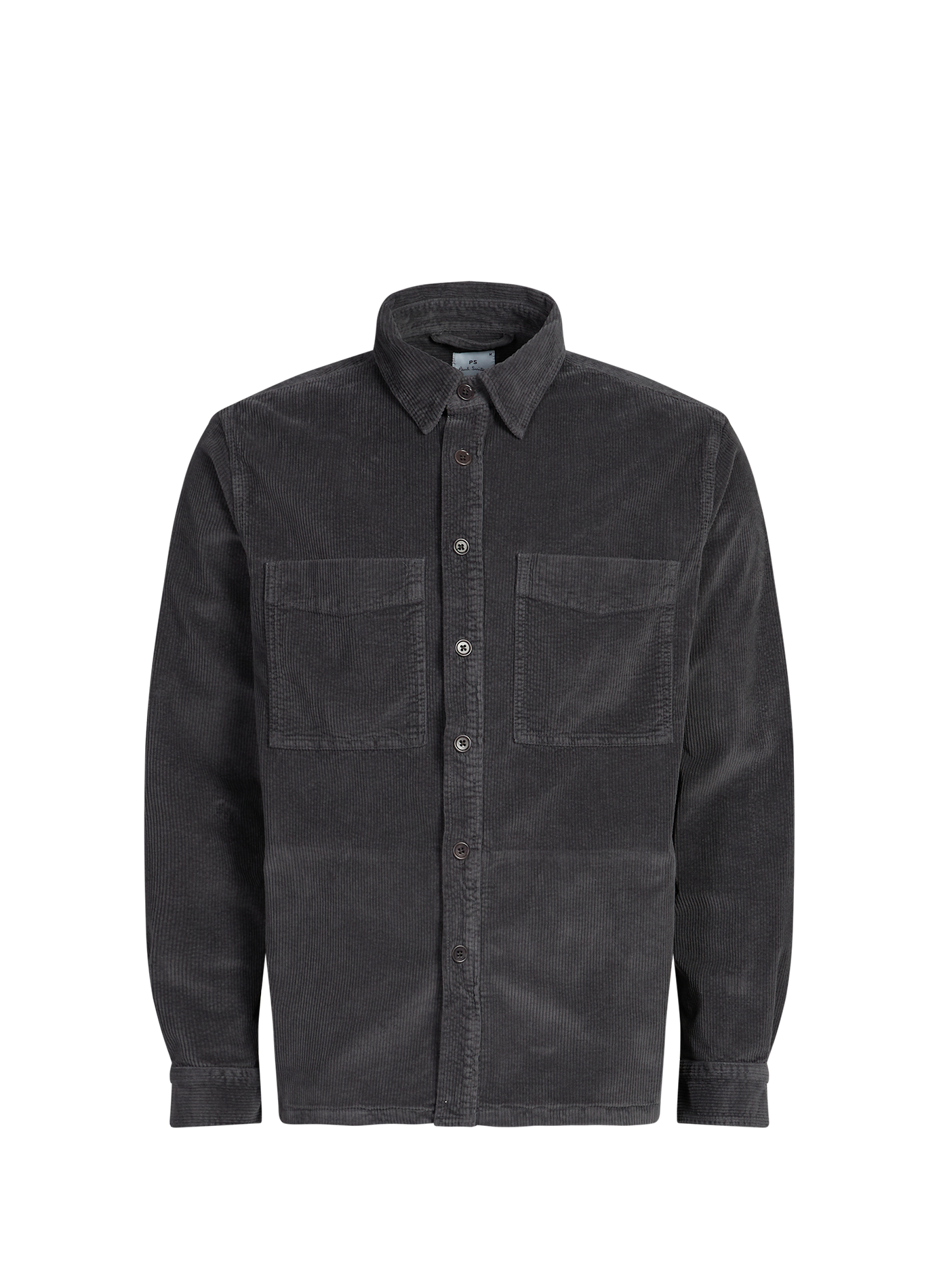 Surchemise en velours côtelé en coton mélangé PAUL SMITH Gris