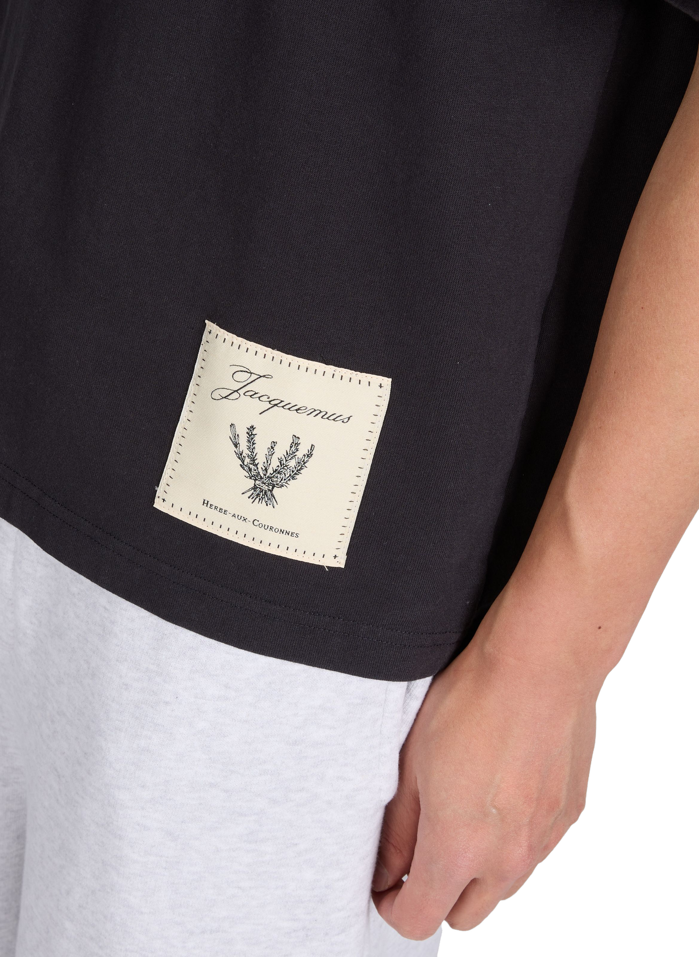 Short-sleeved Torneo cotton T-shirt JACQUEMUS Blue