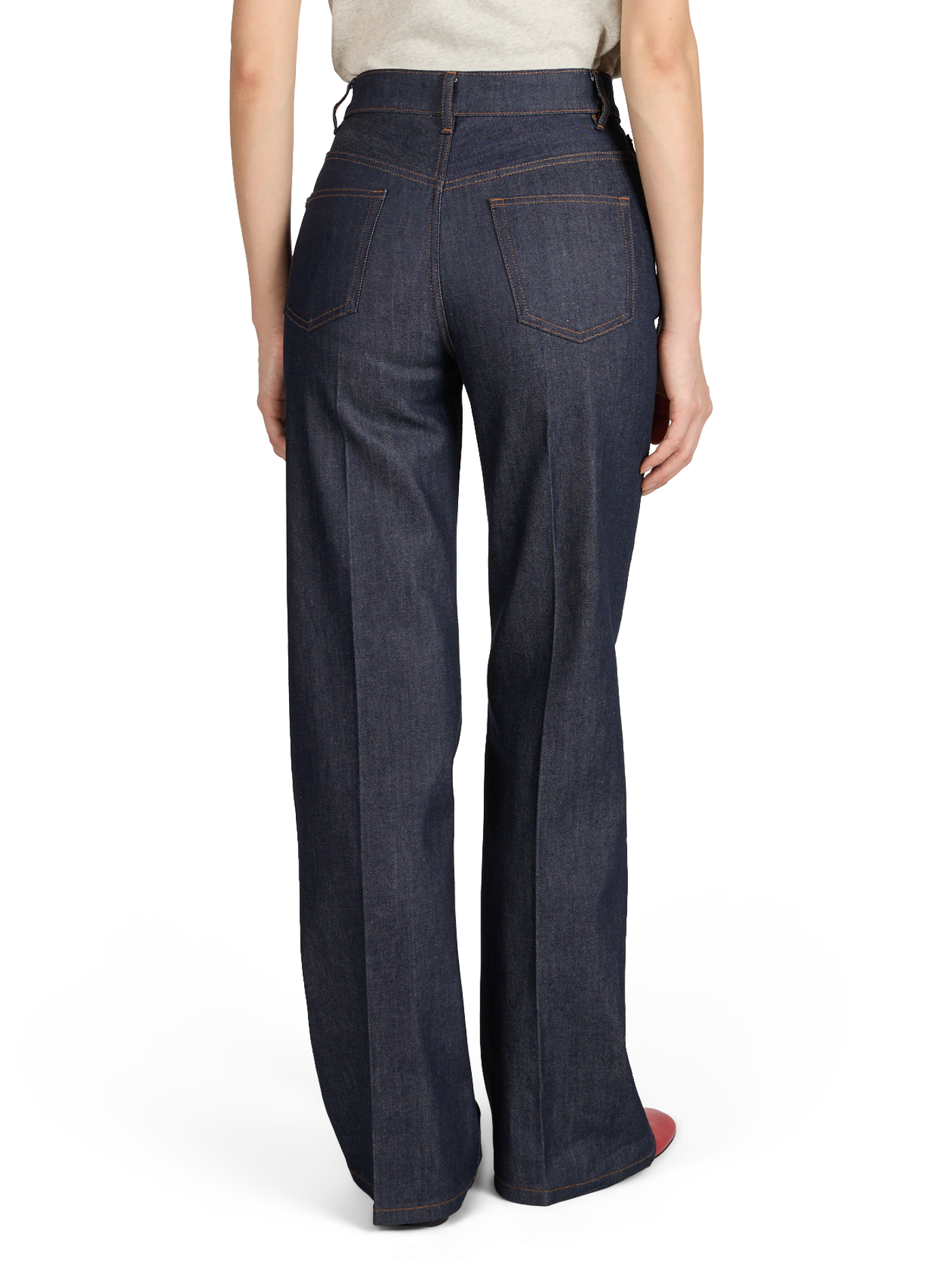 Wide cotton jeans  A.P.C. Blue