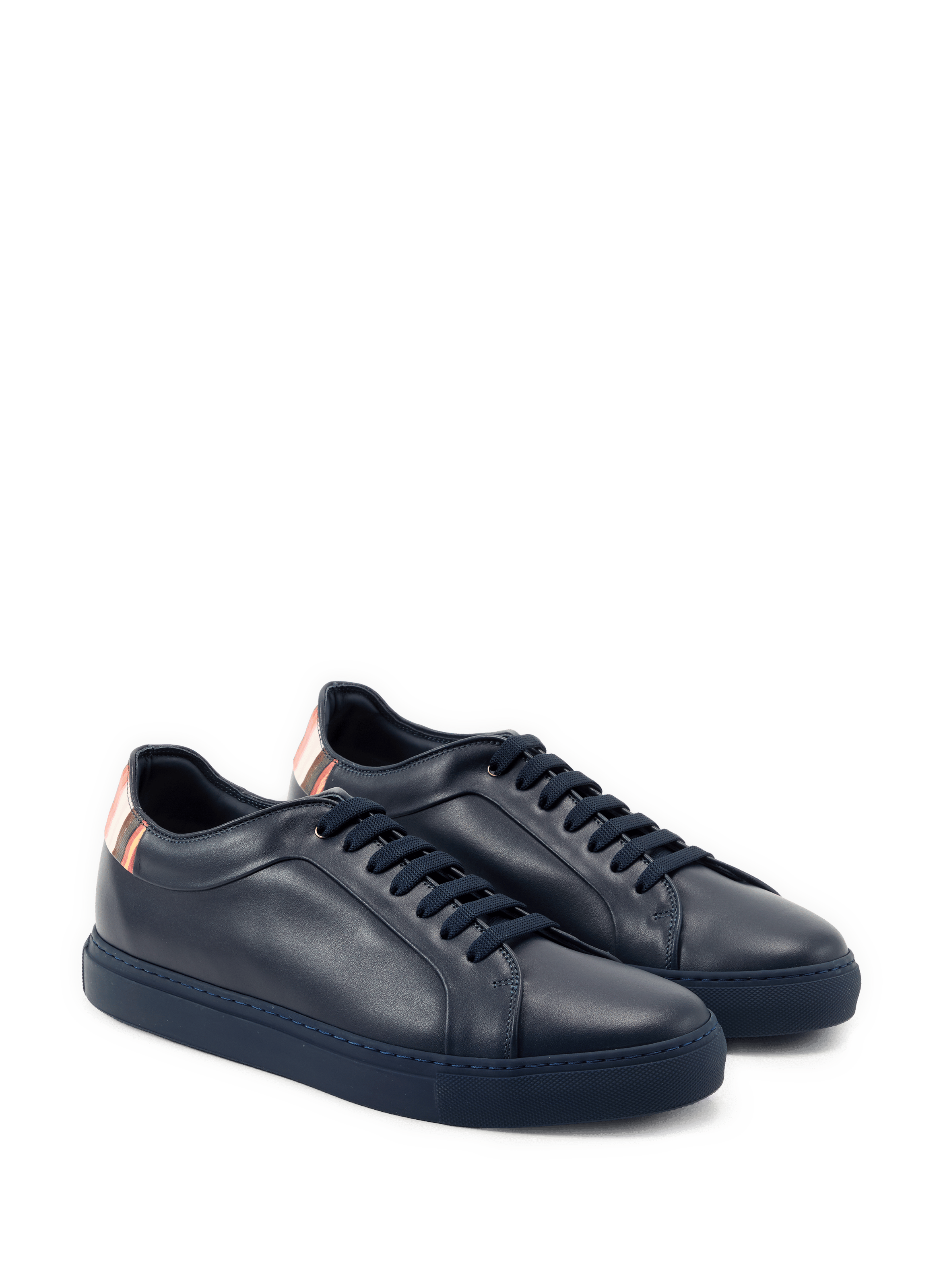 Low-top Basso sneakers in smooth leather PAUL SMITH Blue