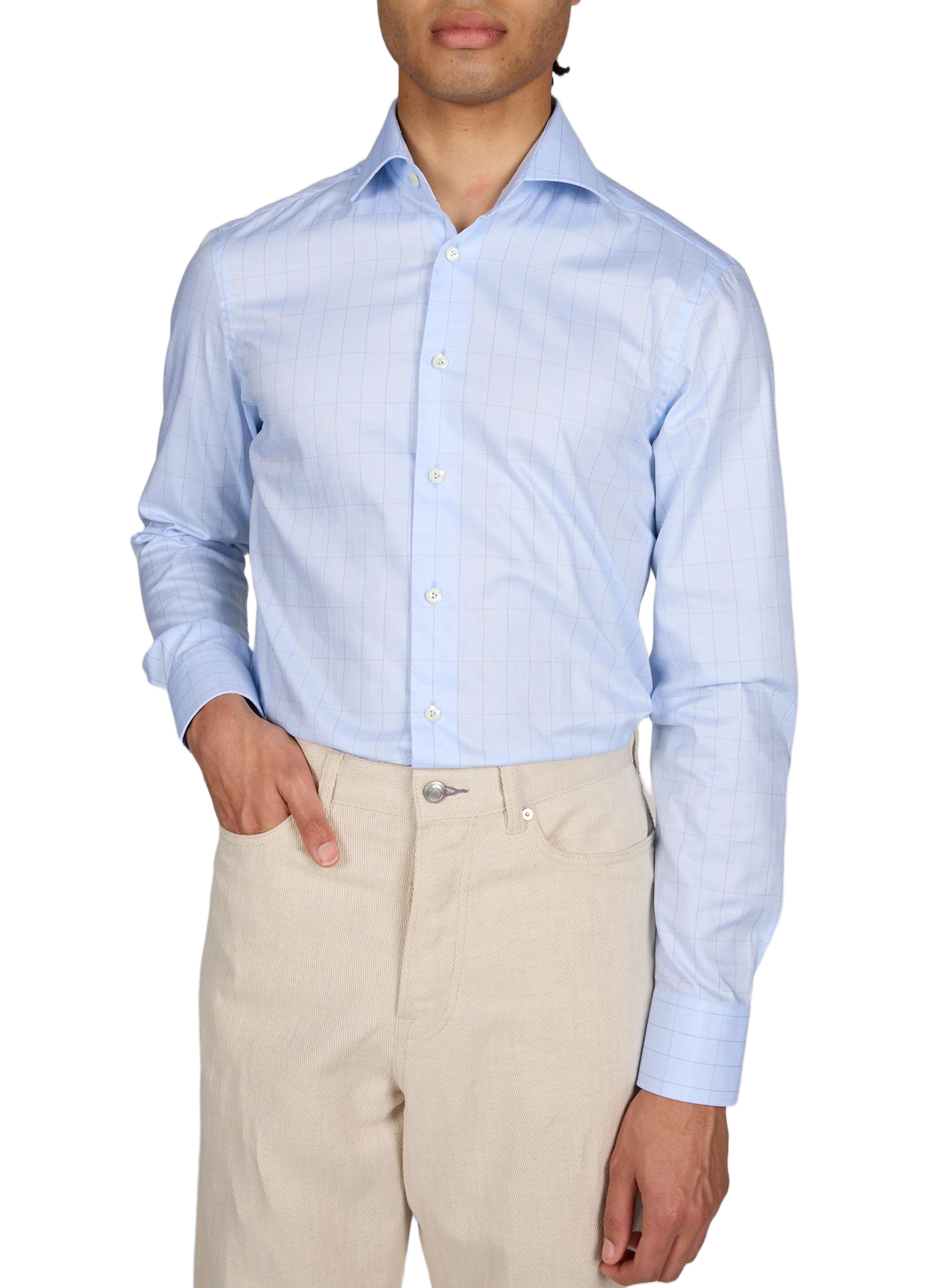 Cotton shirt VAN LAACK Blue