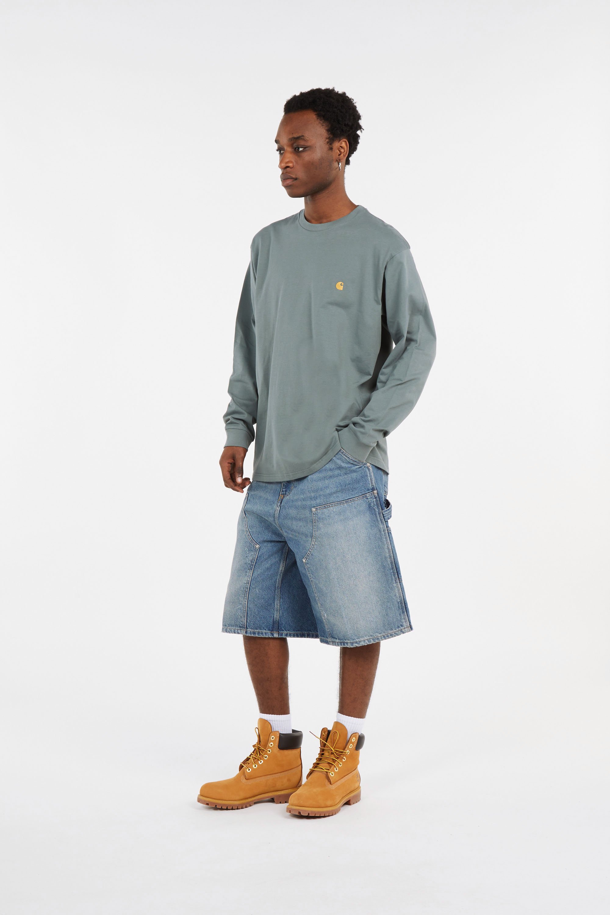 T-shirt chase CARHARTT WIP Vert