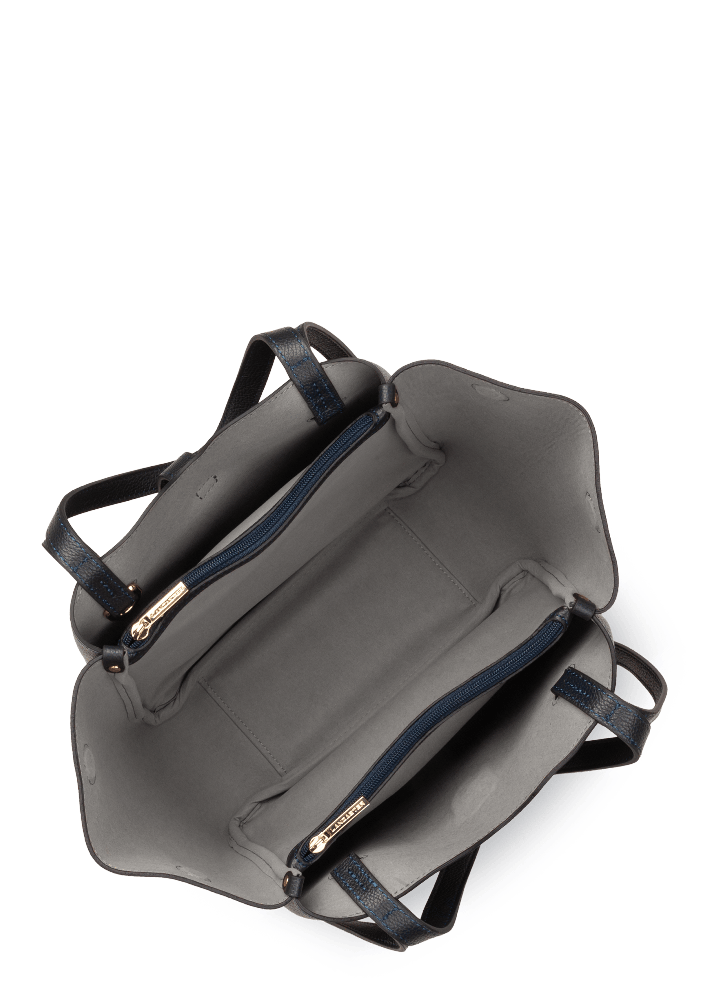 Sac cabas épaule - milano horizon | Bleu LANCASTER Femme