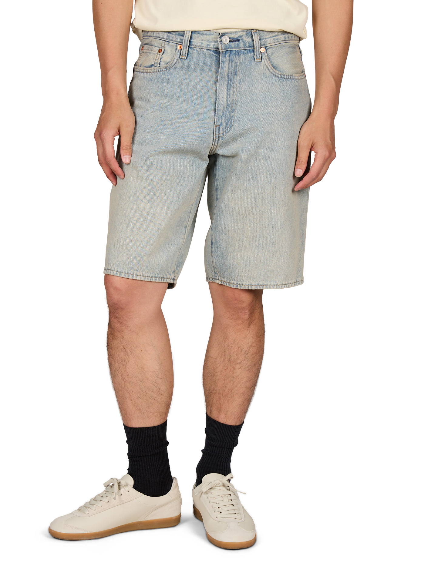 Short 478 Holgado de algodón LEVI'S Azul