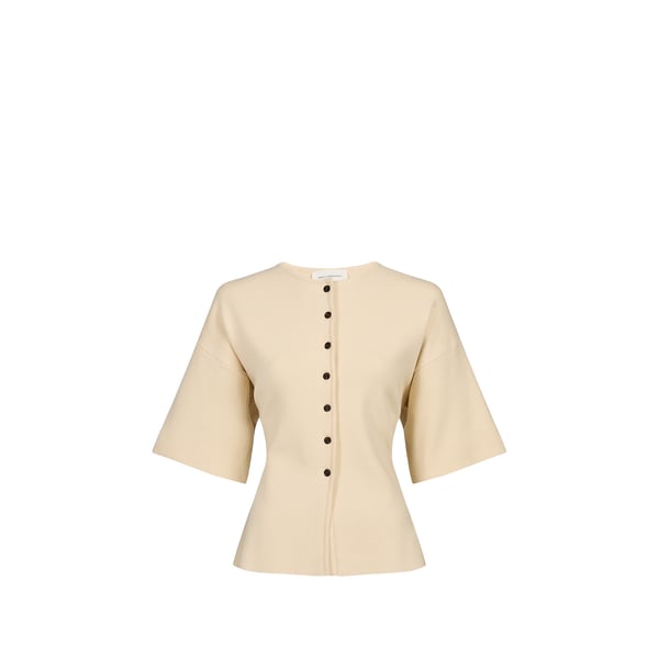 Cardigan manches courtes cintré Cardigan manches courtes cintré