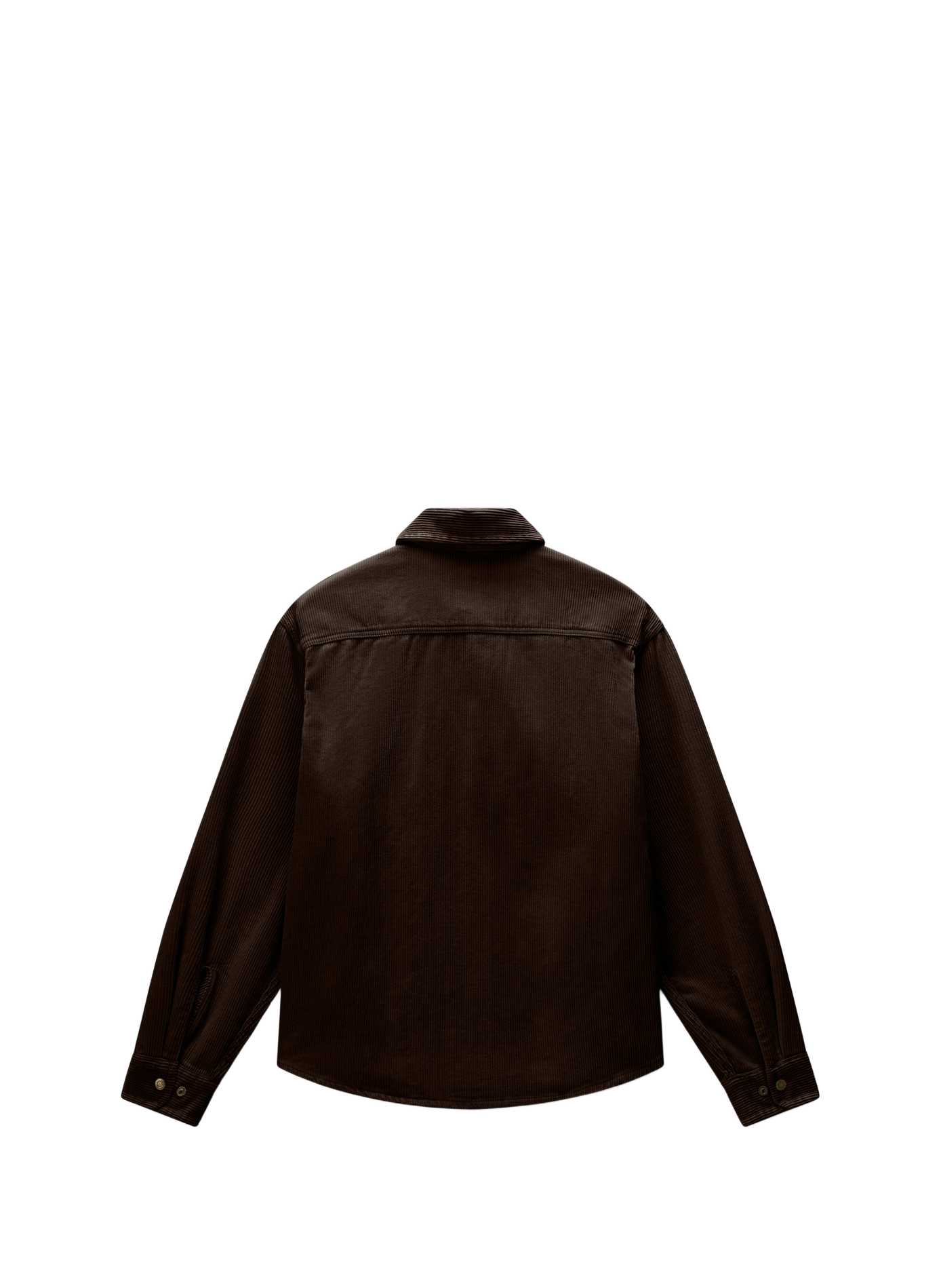 Straight corduroy shirt NAPAPIJRI Brown