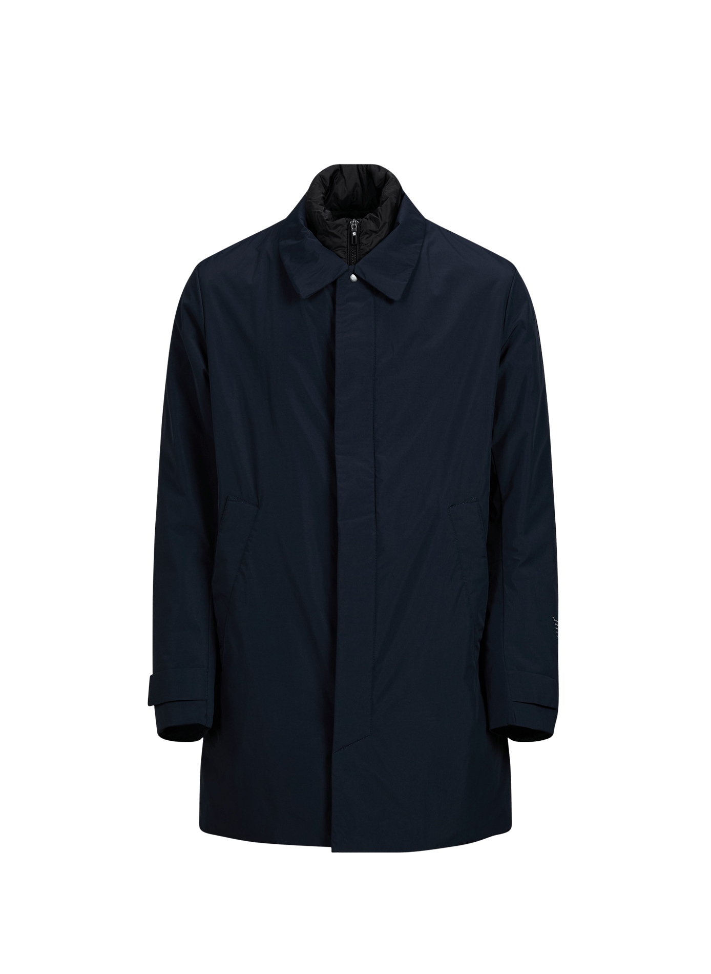 Classic collar parka KRAKATAU Blue