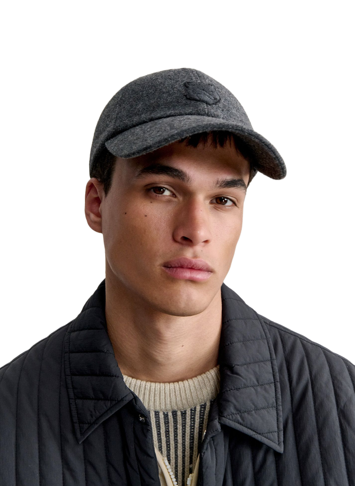 Mütze MAISON KITSUNÉ Grau