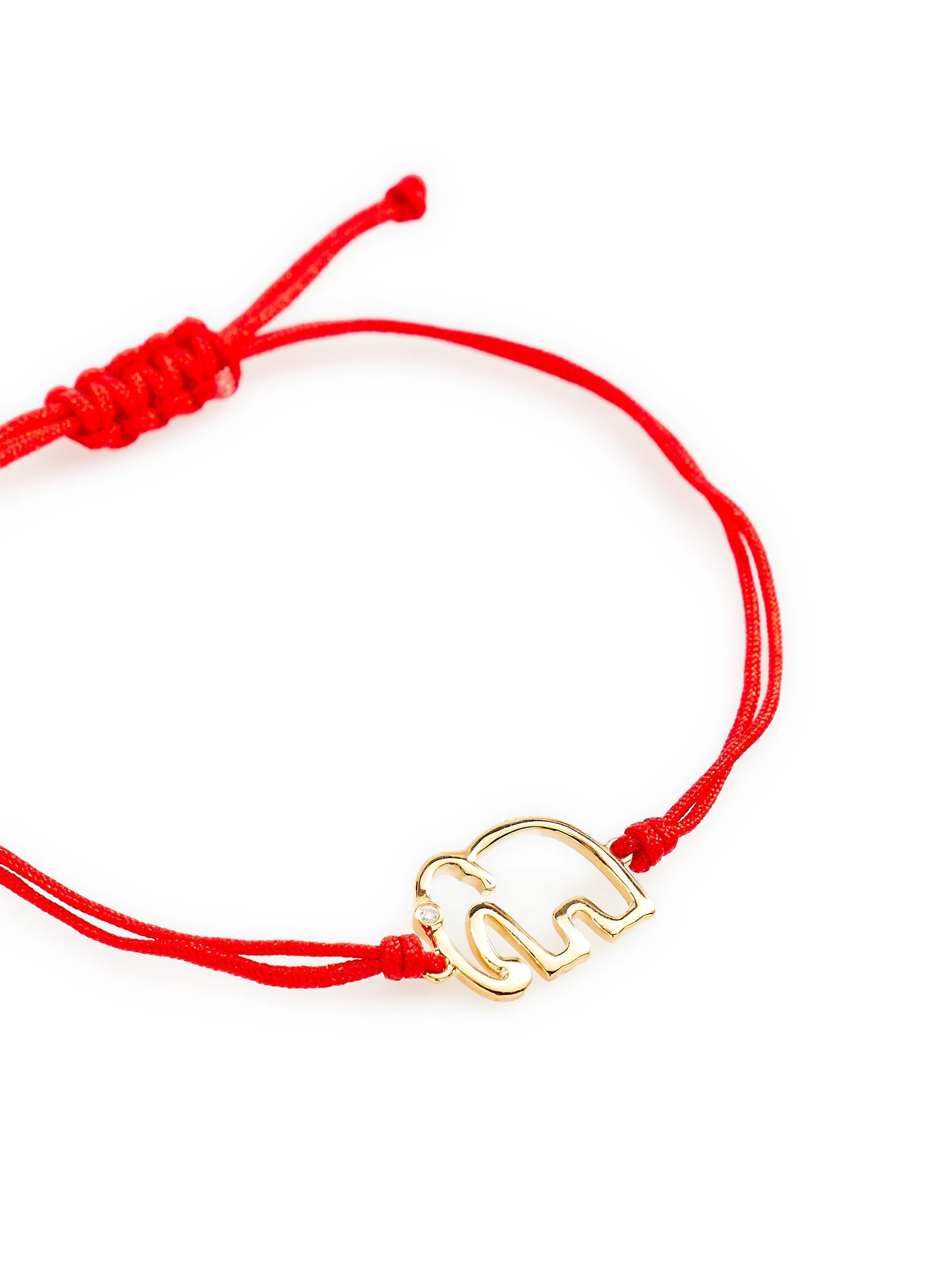 Bracelet éléphant en or