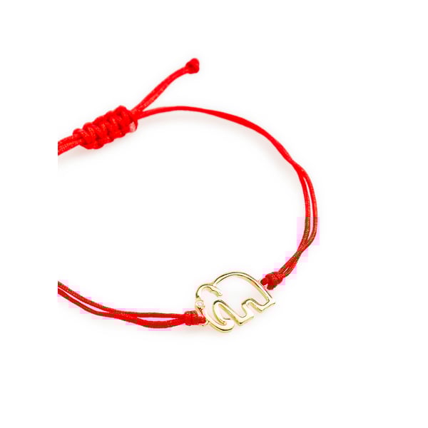 Bracelet éléphant en or