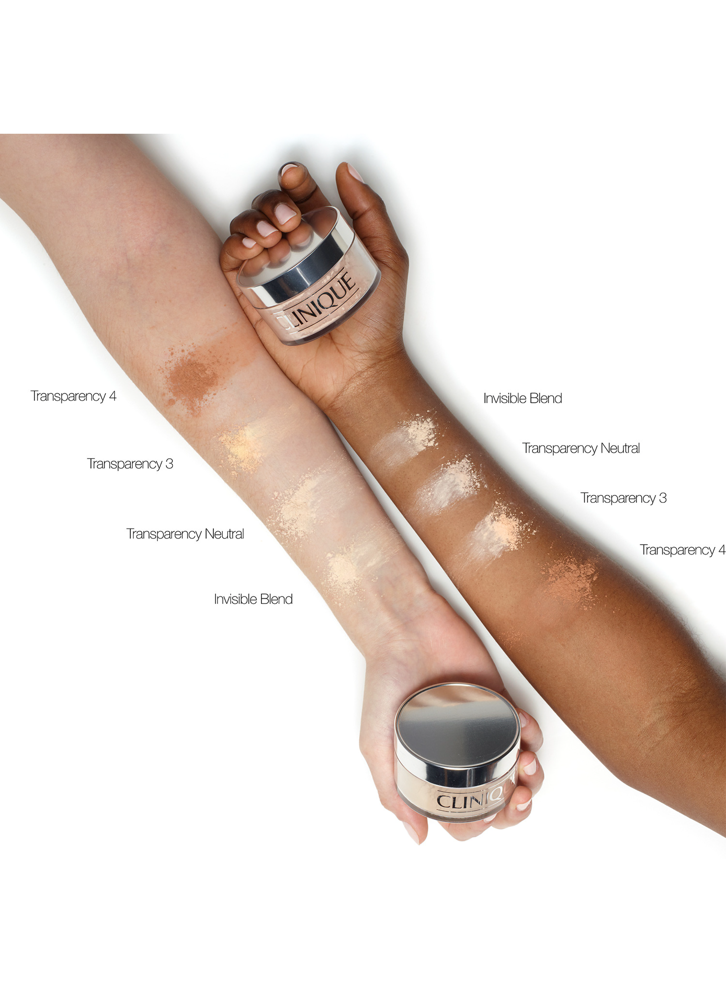 Blended Face Powder - 20 Invisible Blend Shade - Powder sifted CLINIQUE 20 invisible blend teinte