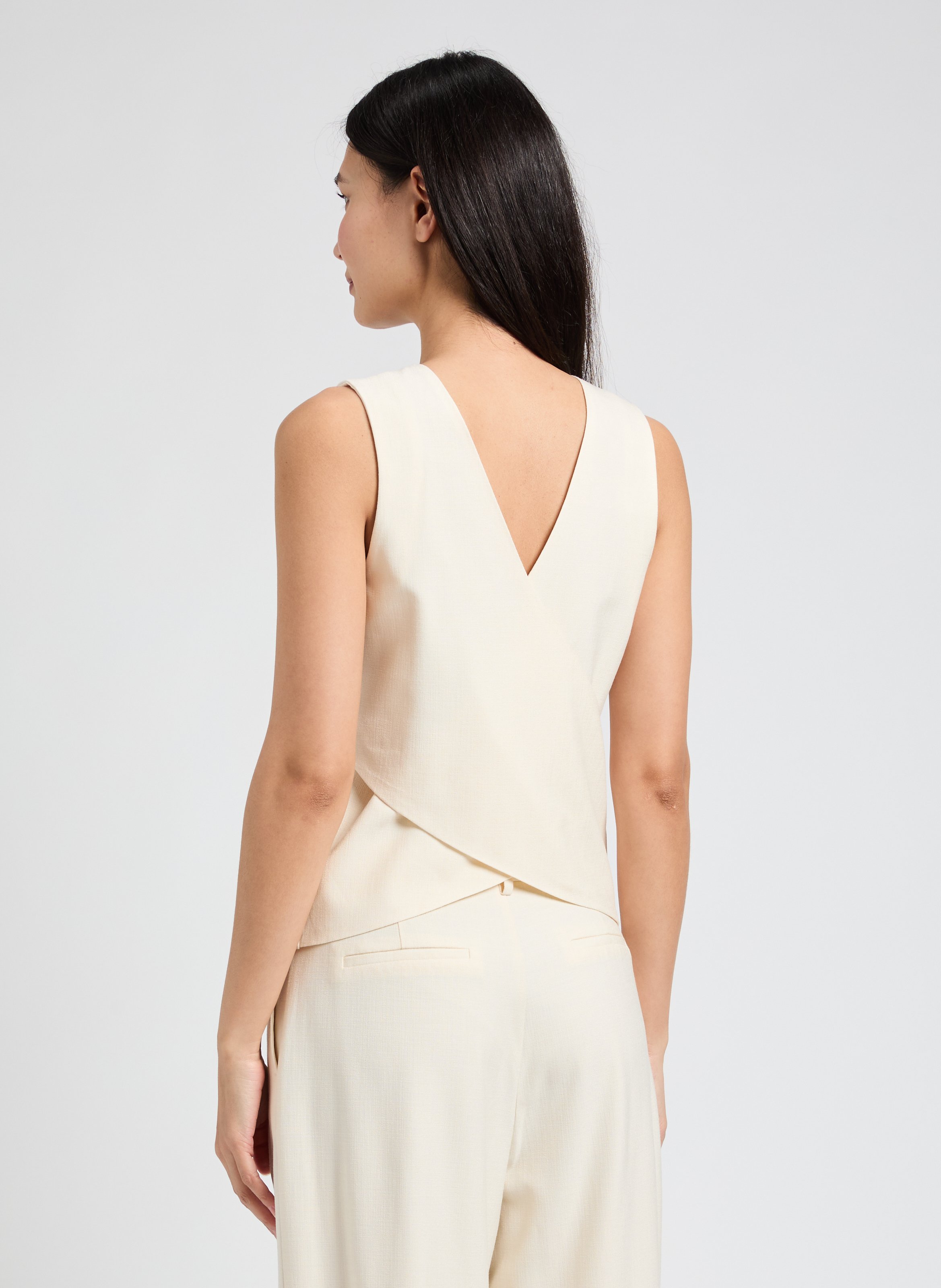 Gllet texturé SADYA SAISON 1865 Beige