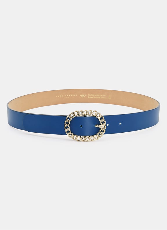 Ceinture fine uni - gigi Bleu by TARA JARMON TARA JARMON Ceinture fine uni - gigi Bleu