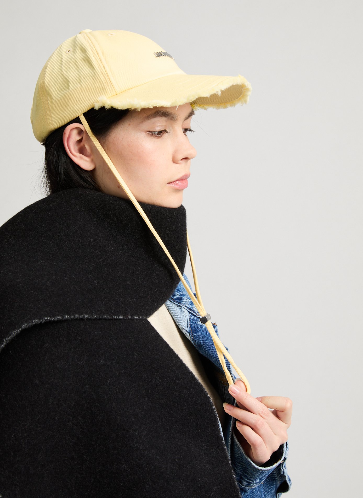 La casquette Artichaut JACQUEMUS Jaune