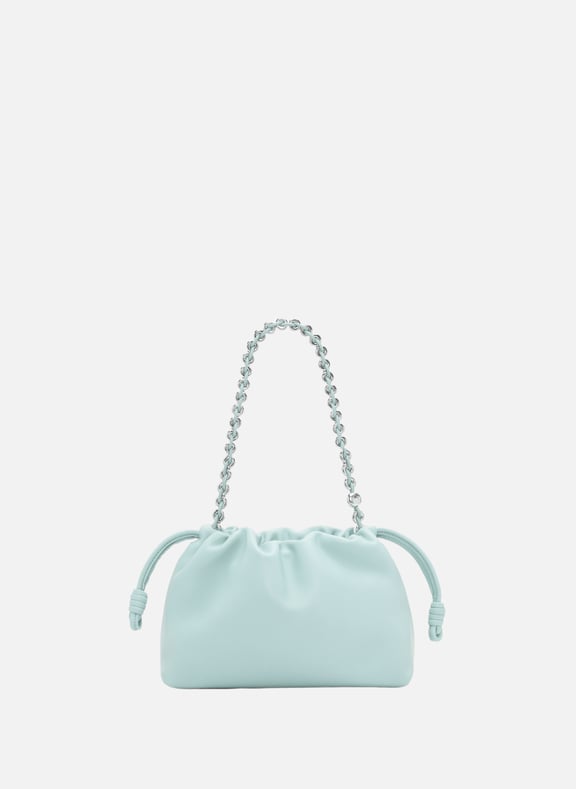 Sac Flamenco purse moyen en cuir Bleu by LOEWE LOEWE Sac Flamenco purse moyen en cuir Bleu