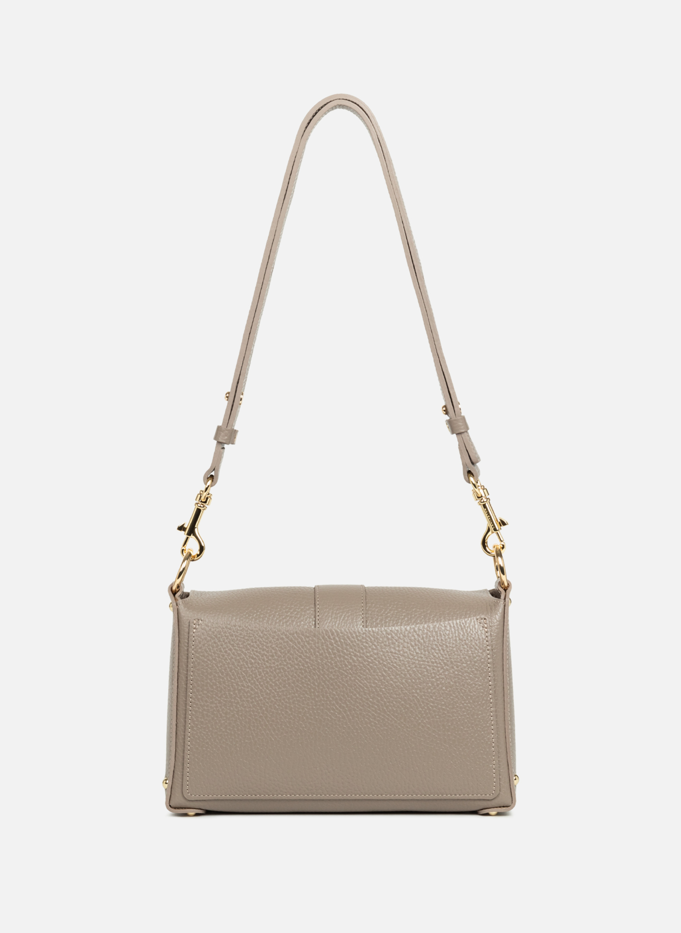 Small crossbody bag - Top Double LANCASTER Grey