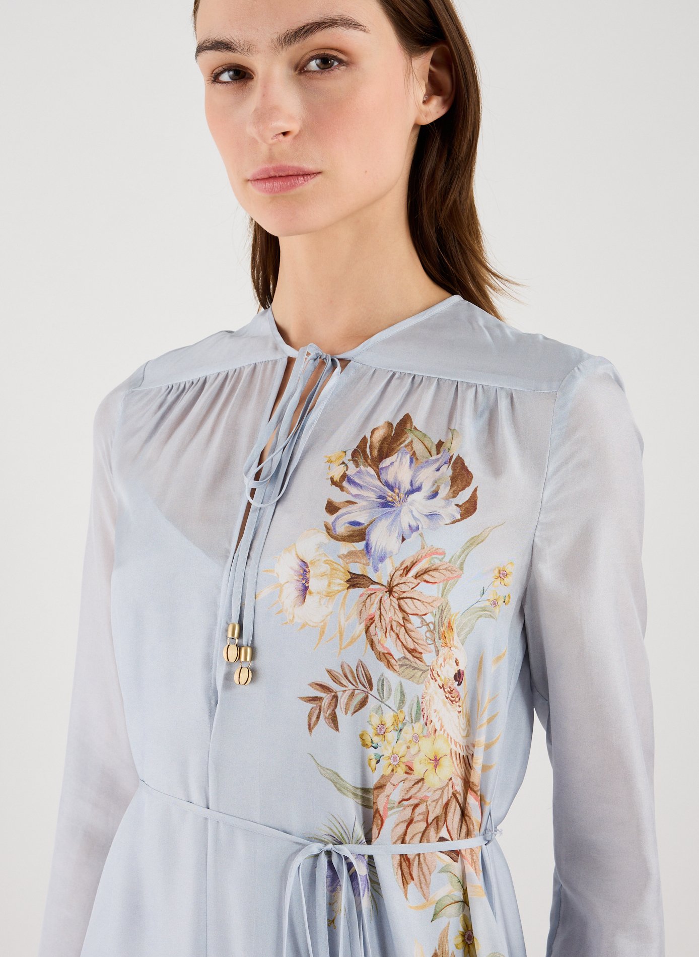 Robe midi Coco Billow Maxi ZIMMERMANN Multicolore