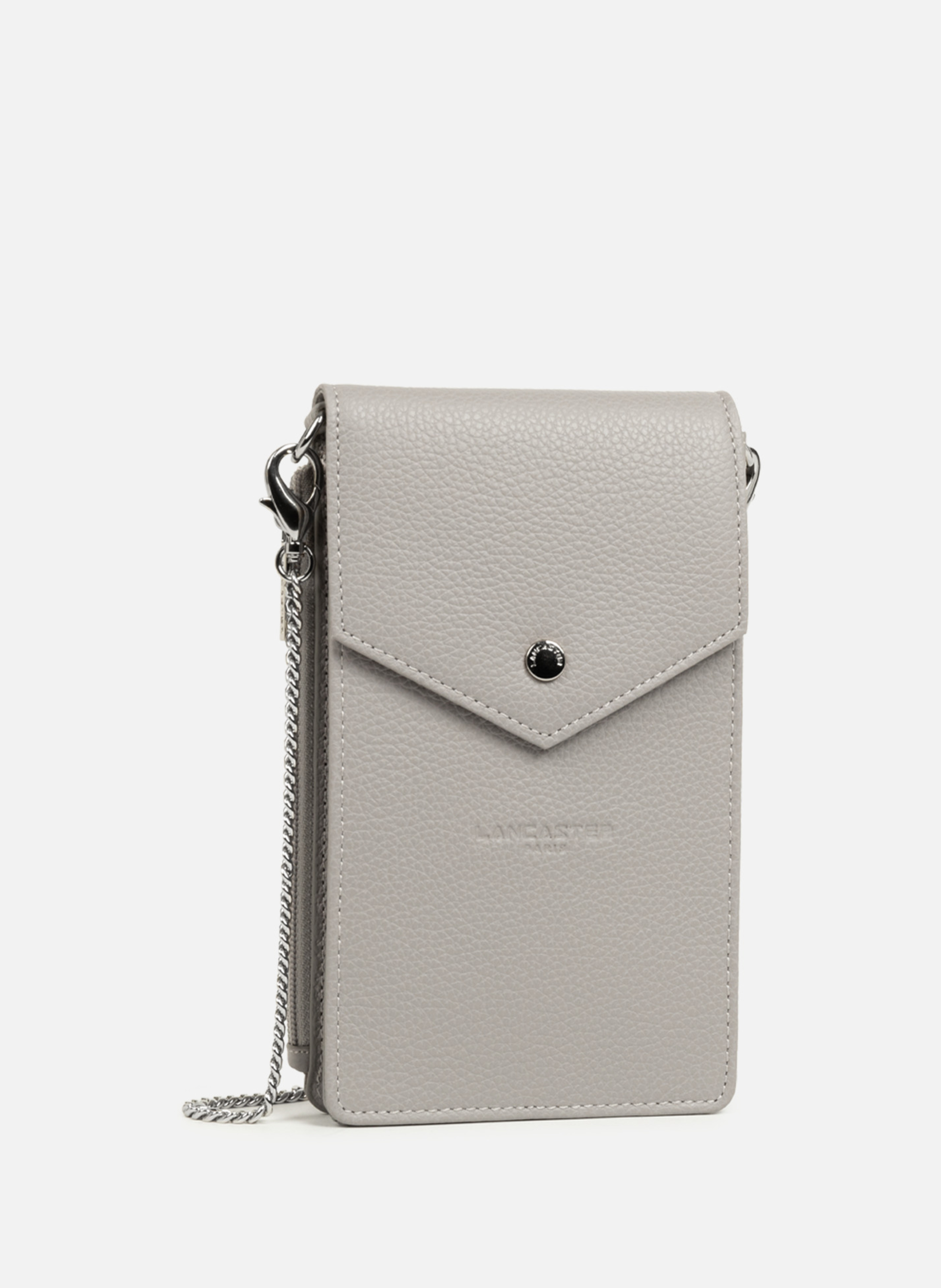 Pochette smartphone - foulonné pm LANCASTER Gris