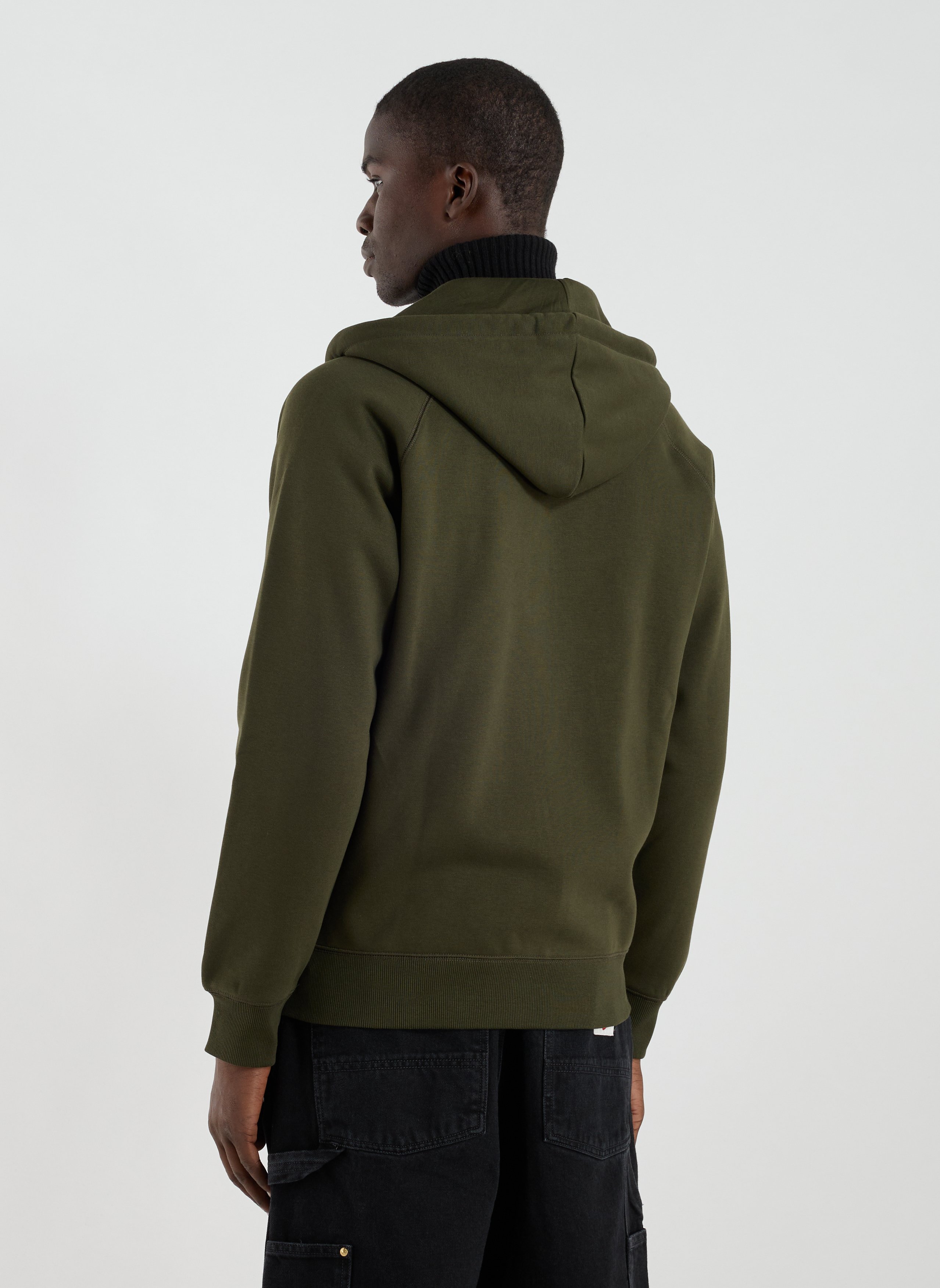 Zip-up hoodie CARHARTT WIP Green