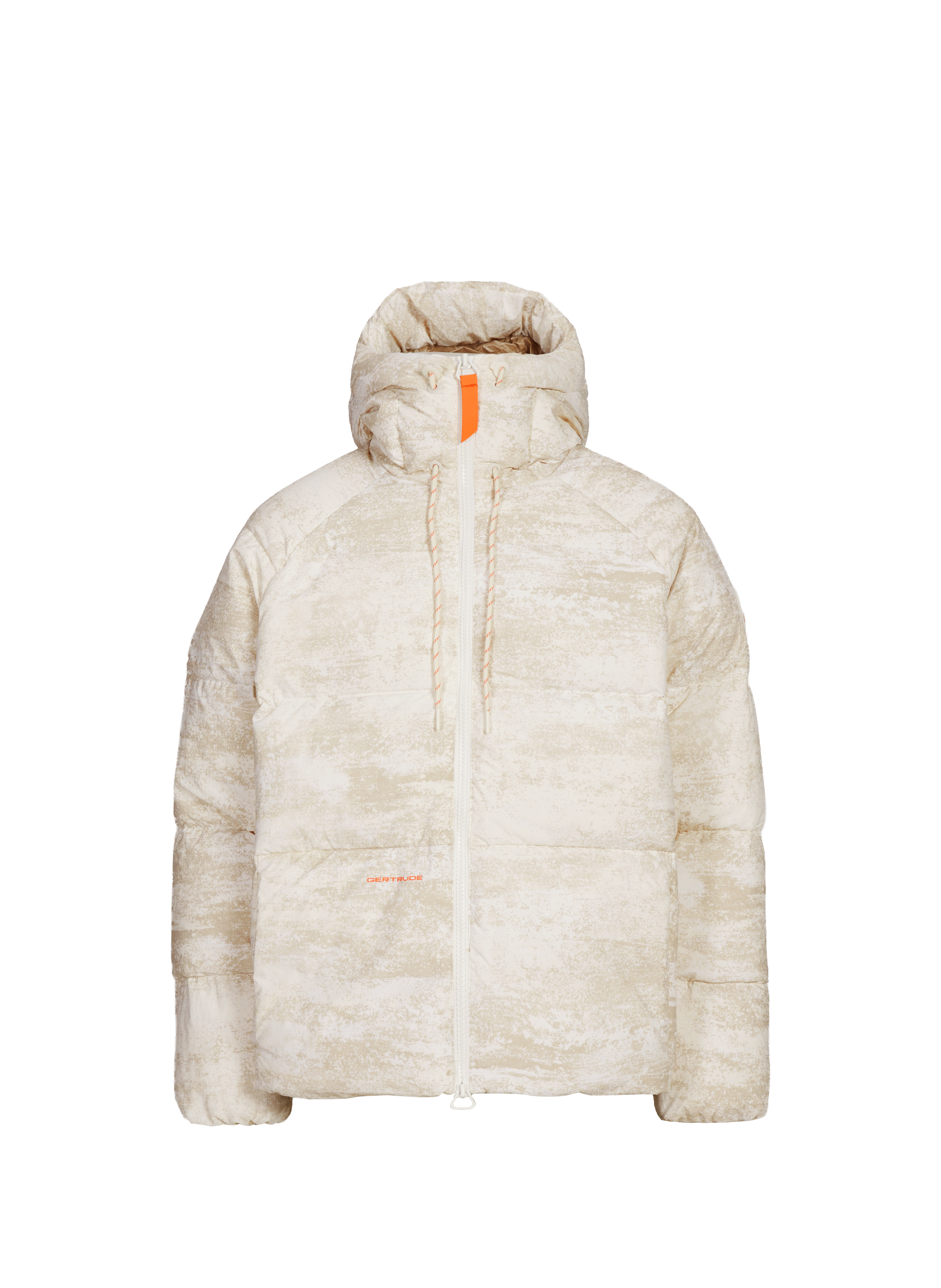 Hooded padded jacket GERTRUDE ET GASTON White