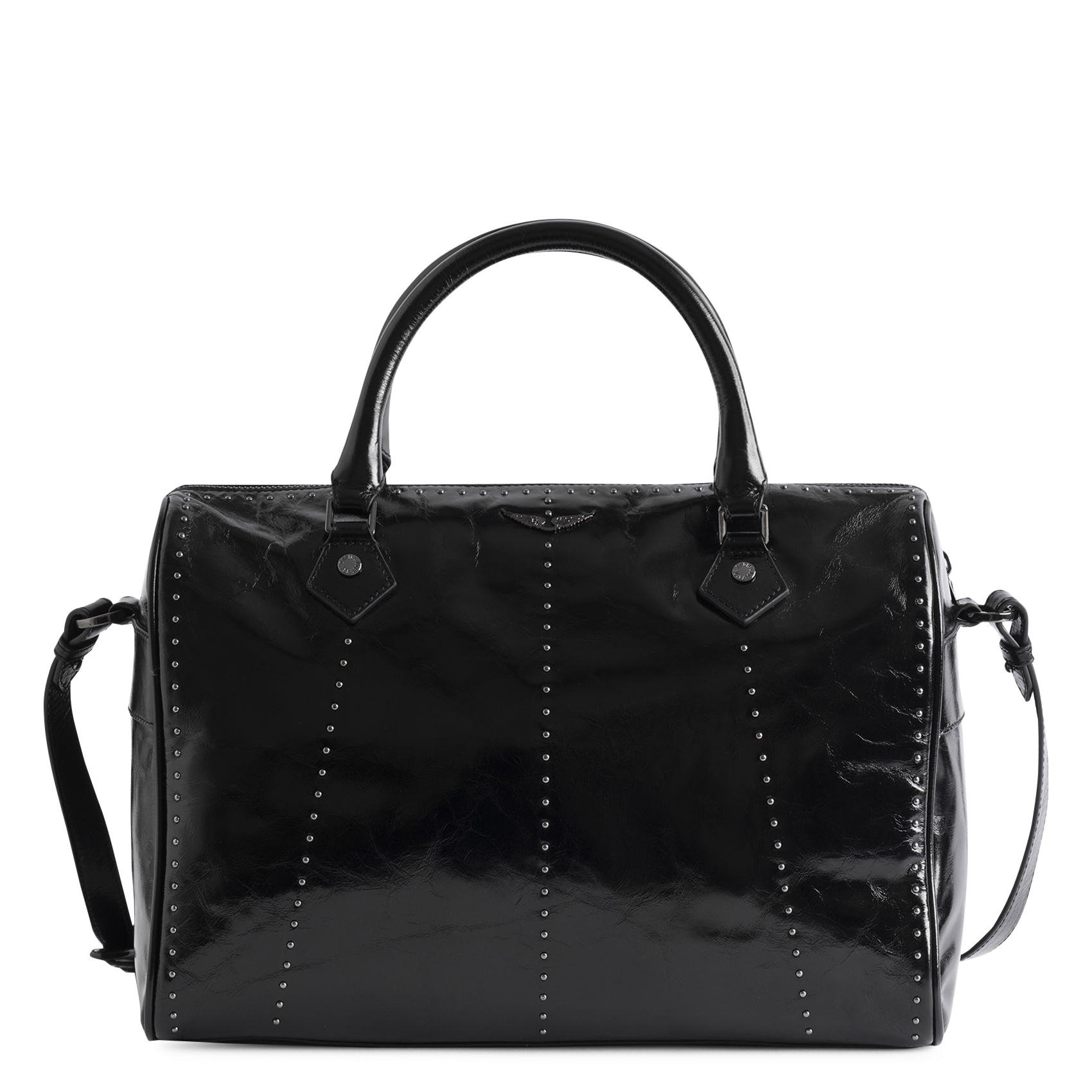 Sac bandoulière en cuir sunny ZADIG&VOLTAIRE Noir