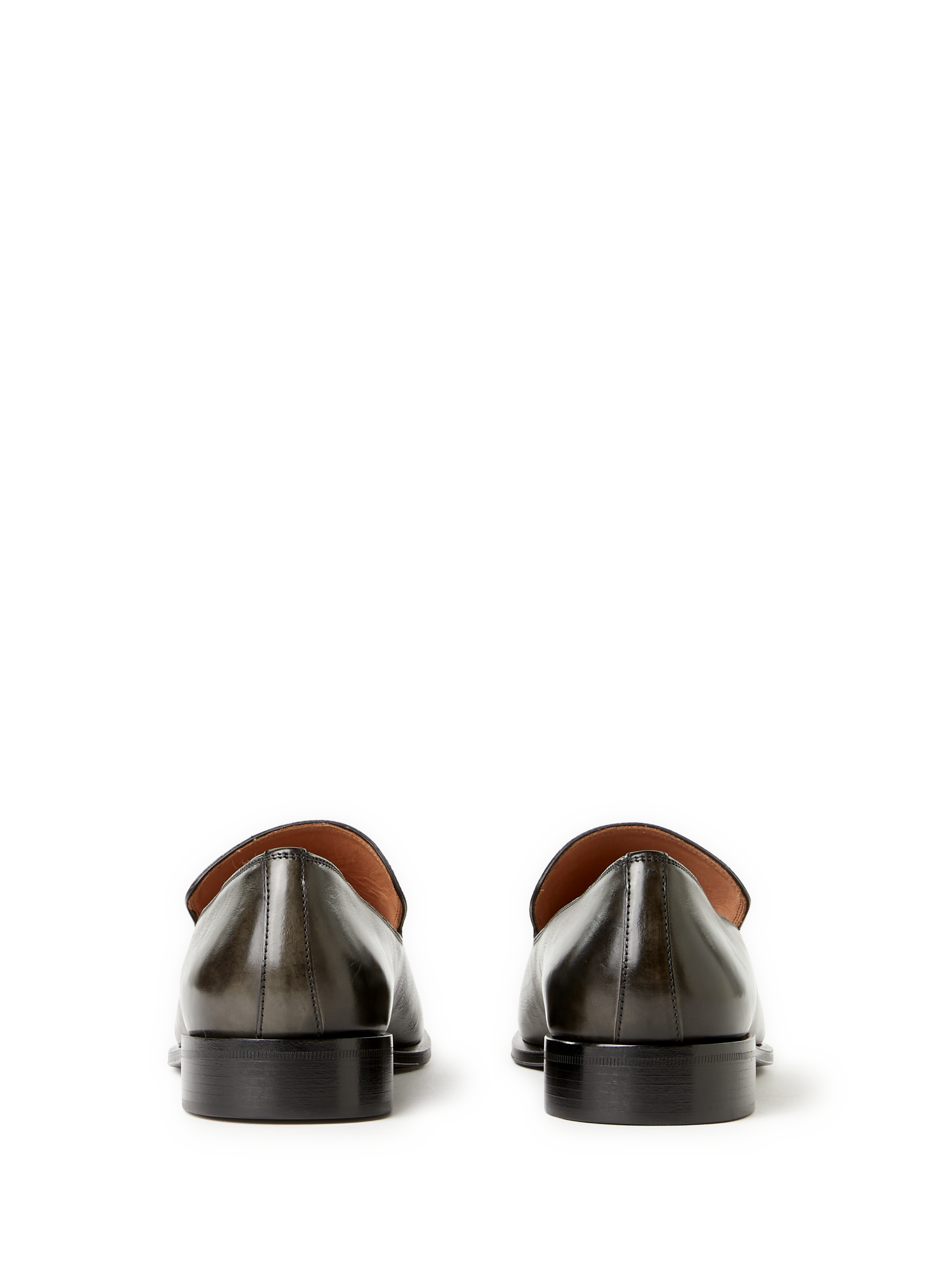 Mocassins en cuir MIU MIU Noir