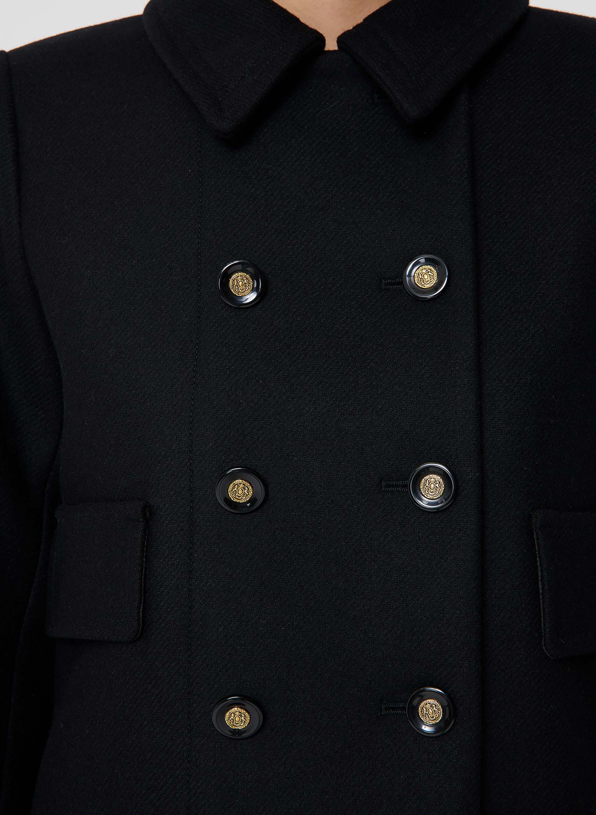 Manteau marceau TARA JARMON Noir