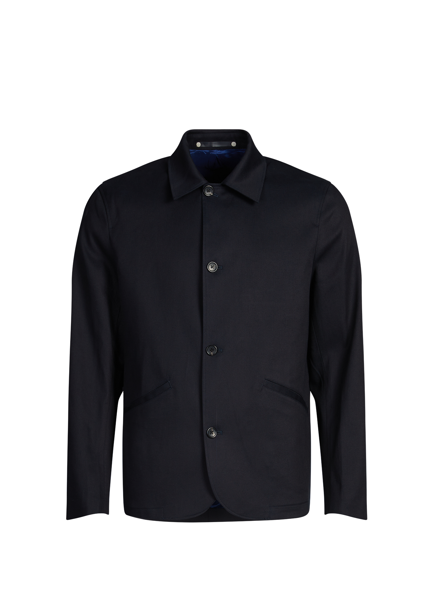 Straight jacket with classic collar PAUL SMITH Blue