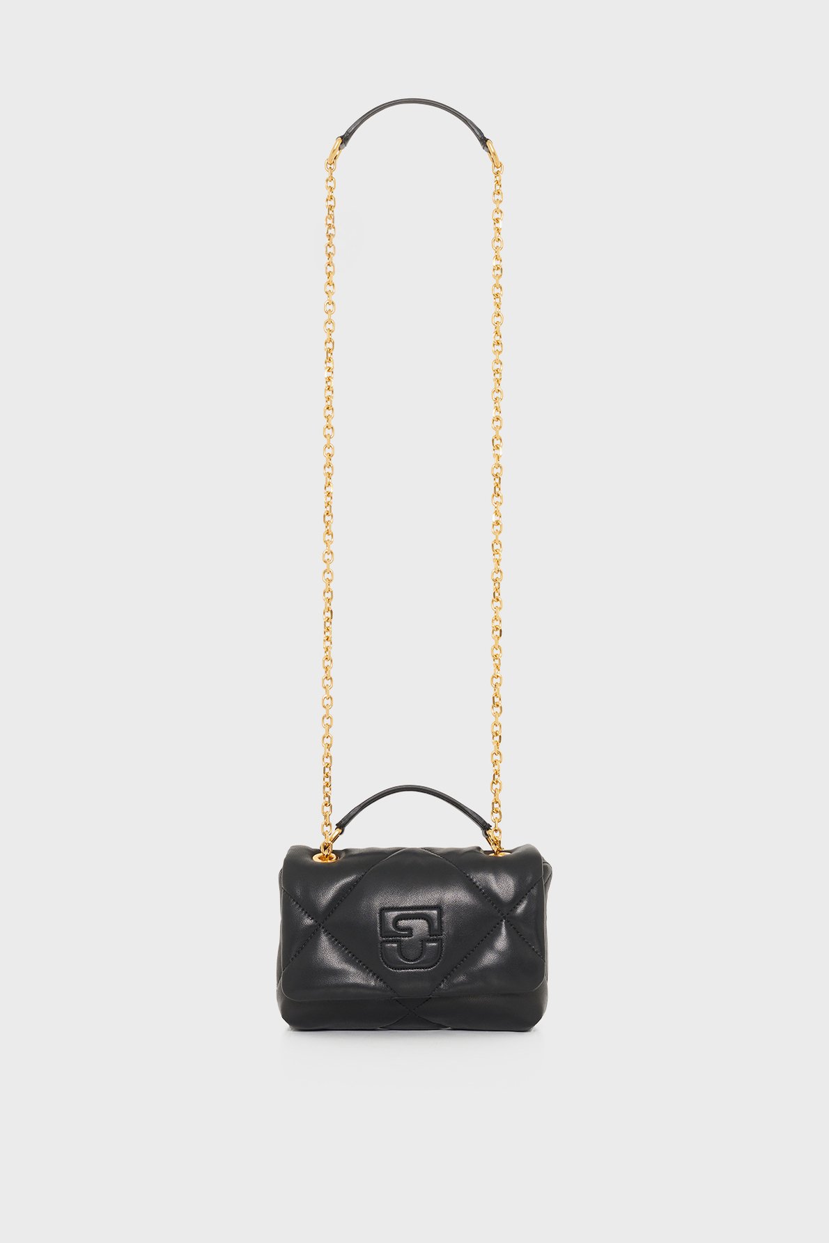 Mini sac en cuir matelassé - le mini fanny GERARD DAREL Noir