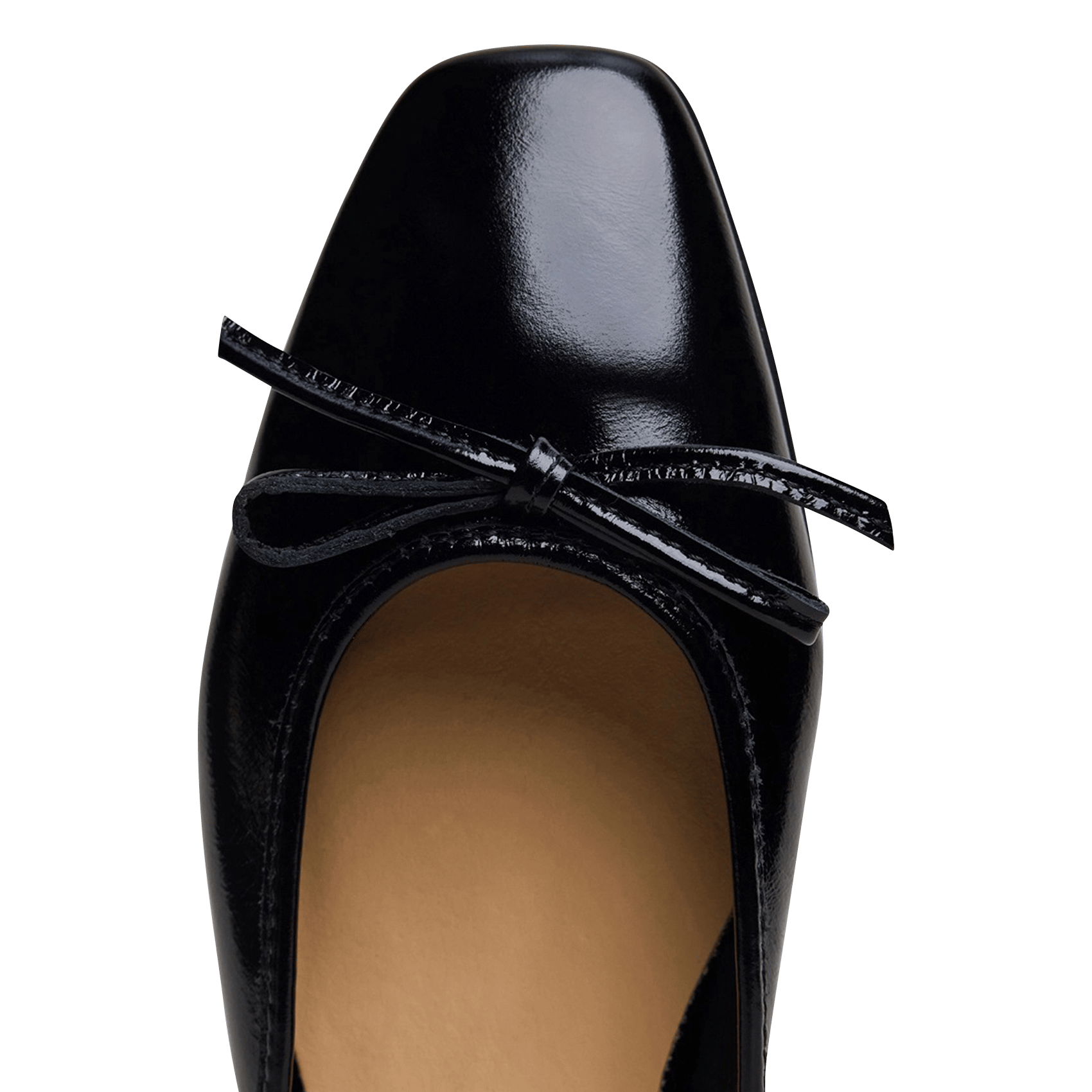 Mules en cuir vernis niccolo JONAK Noir