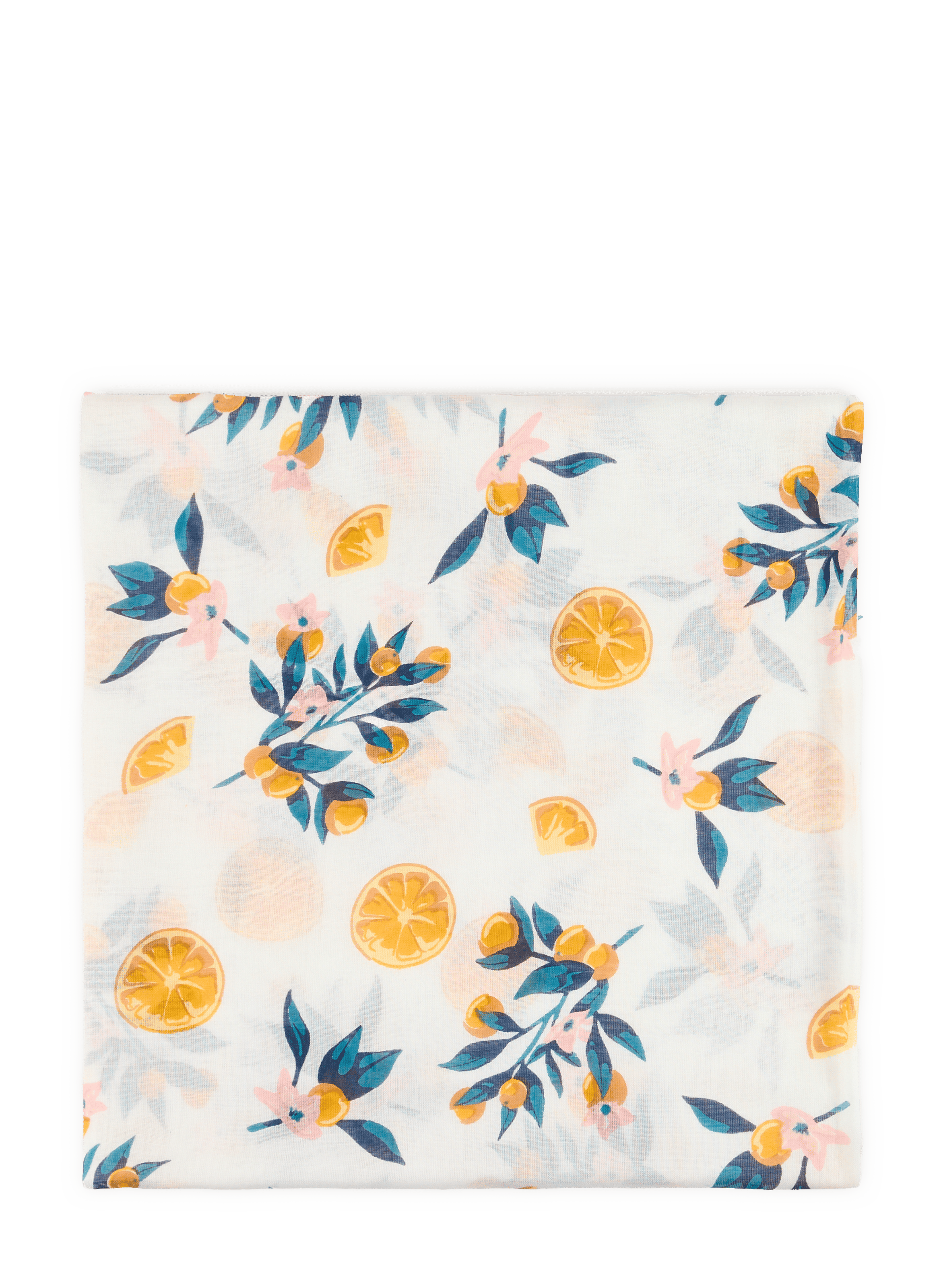 Etole voile imprimée citron AU PRINTEMPS PARIS Jaune