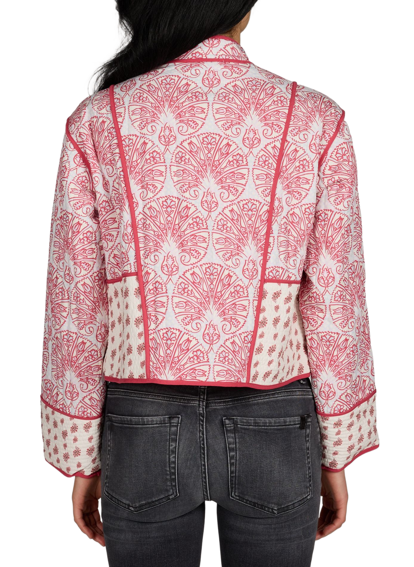 Printed Videlphin jacket VILA Beige