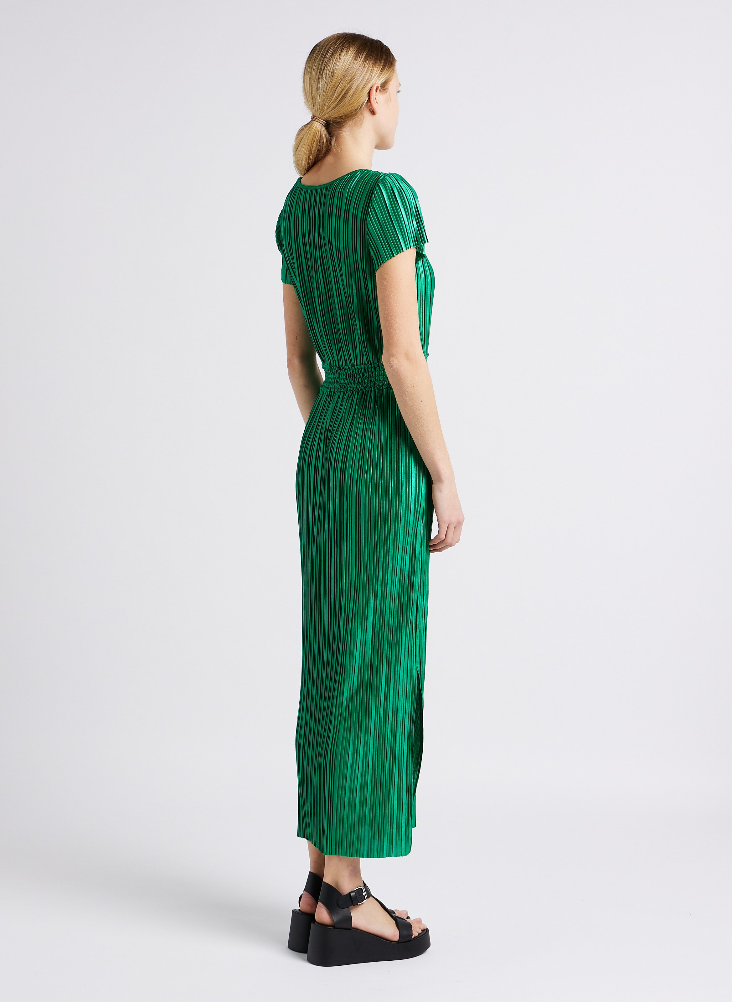 Sandales compensées en cuir estelle JONAK Noir