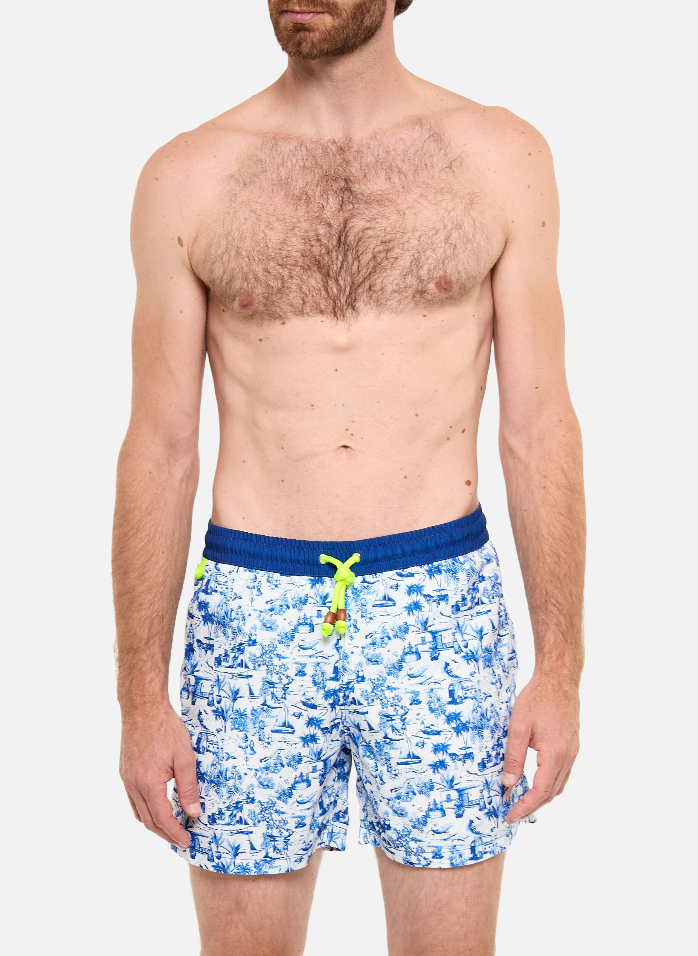 Short de bain  tour du monde GILI'S Blanc