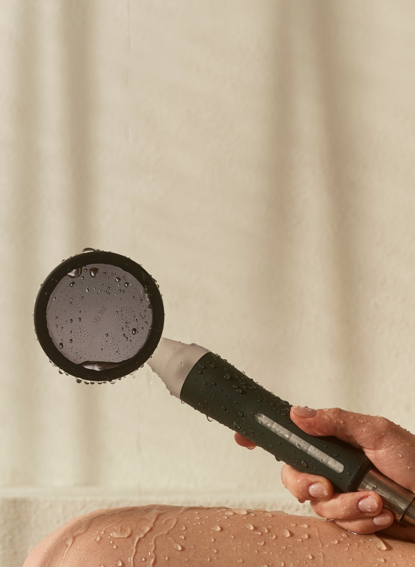 Filtered Shower Head SEONI Noir