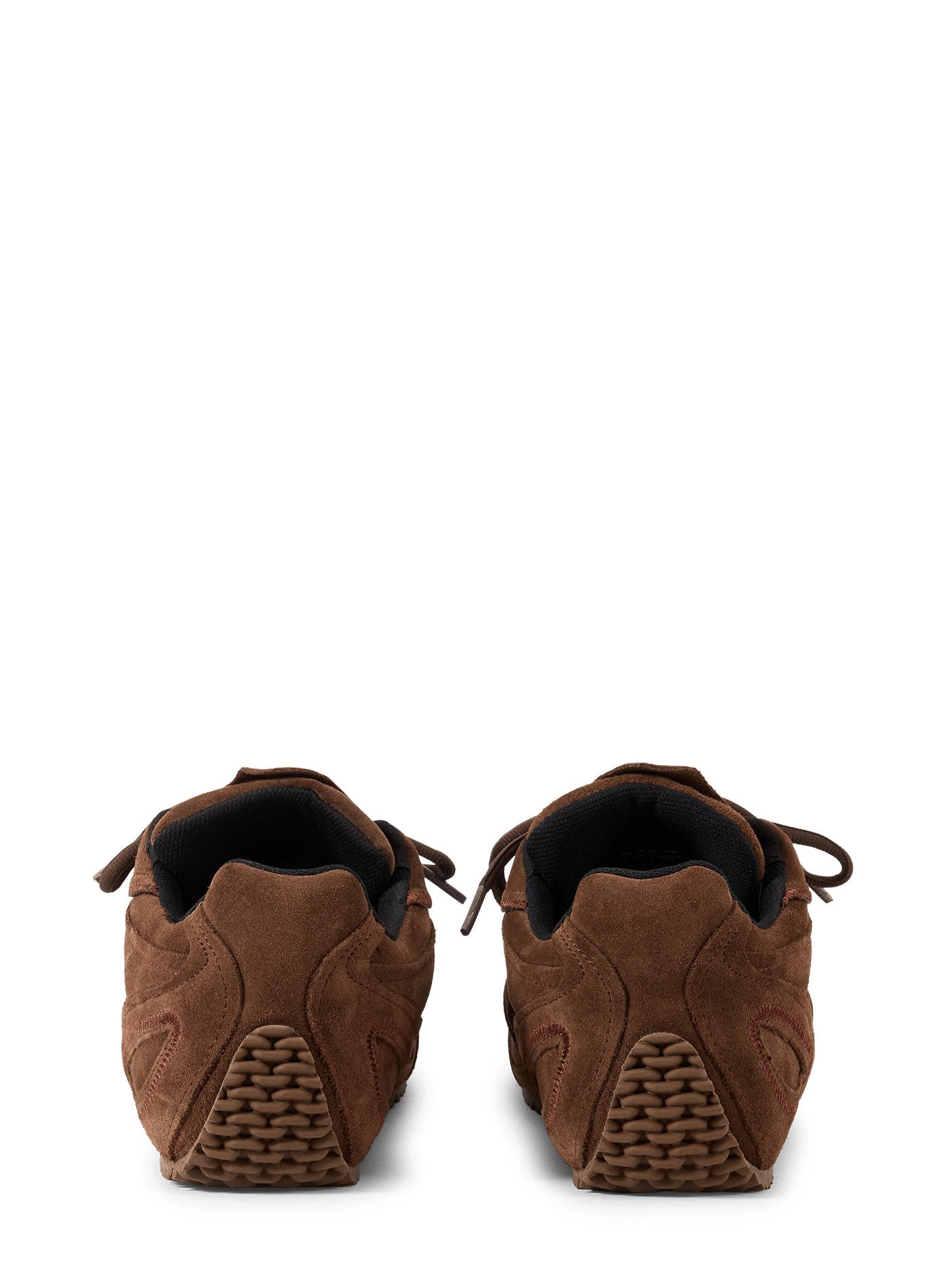 Flache Sneaker Slow Runner aus Leder AXEL ARIGATO Braun