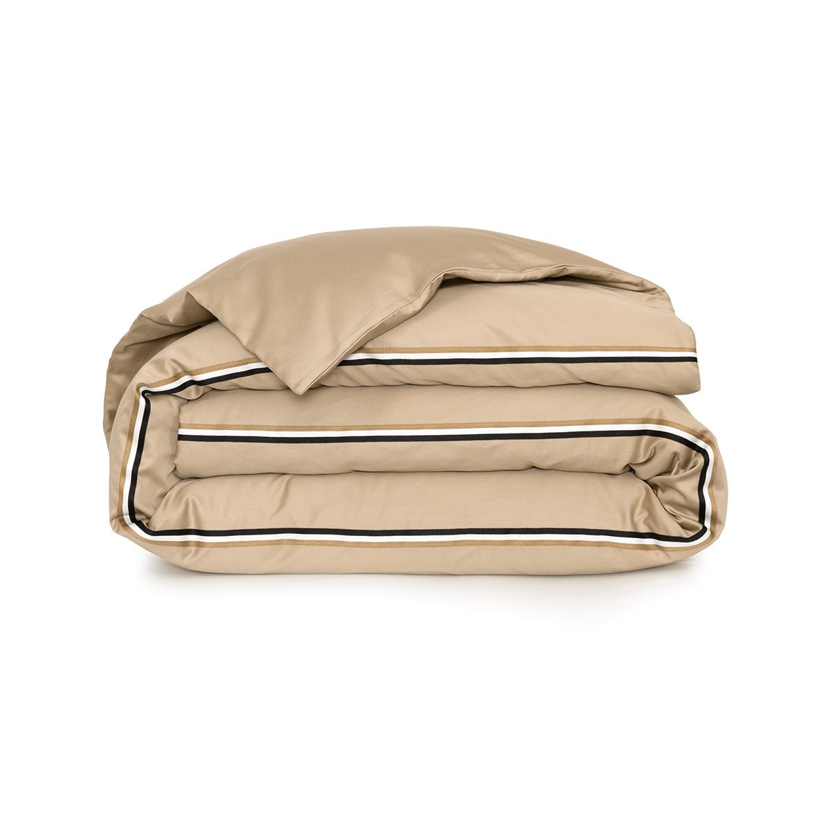 Housse de couette en satin de coton, b linea  Beige