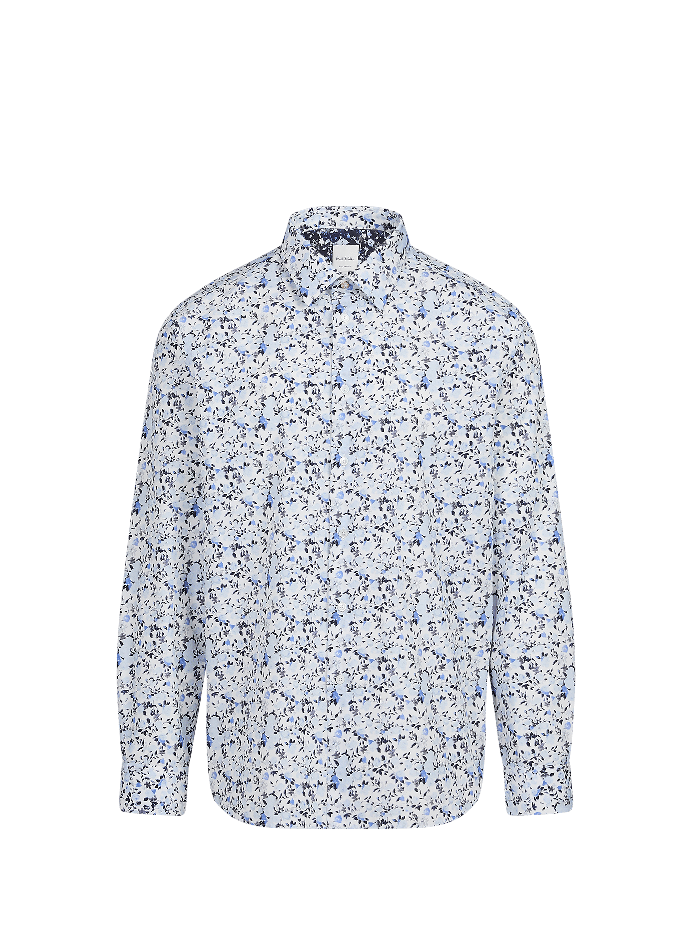 Chemise droite imprimée  PAUL SMITH Blanc