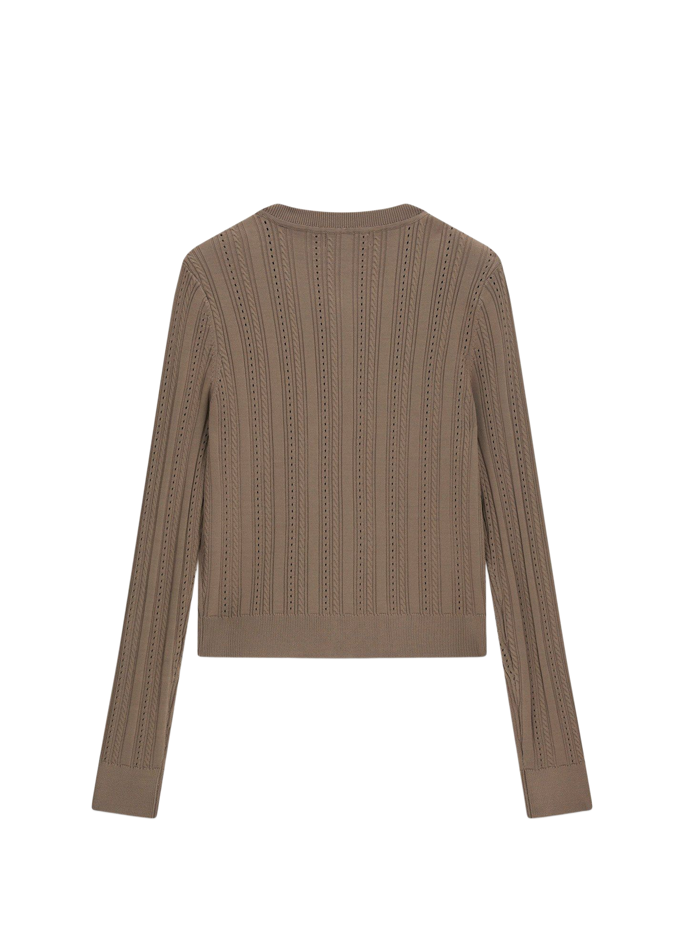 Round neck vest GUESS Brown