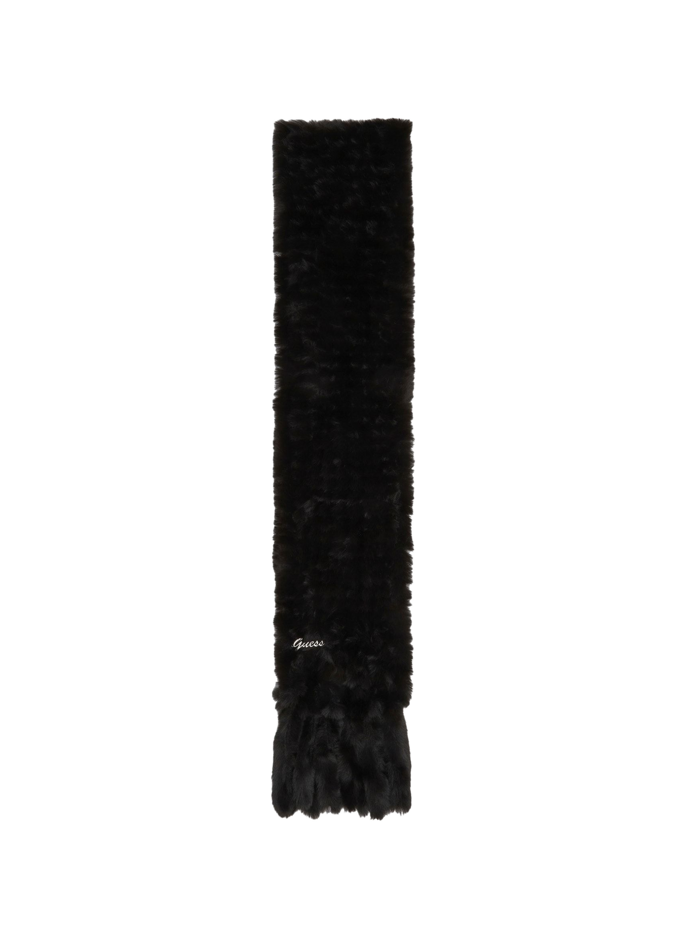 Echarpe en fourure GUESS Schwarz