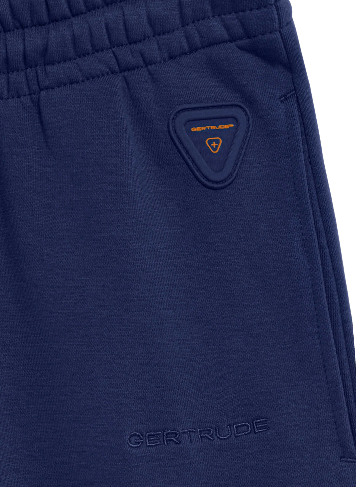 Effen oversized joggingbroek in een effen kleur | Blauw GERTRUDE Heren