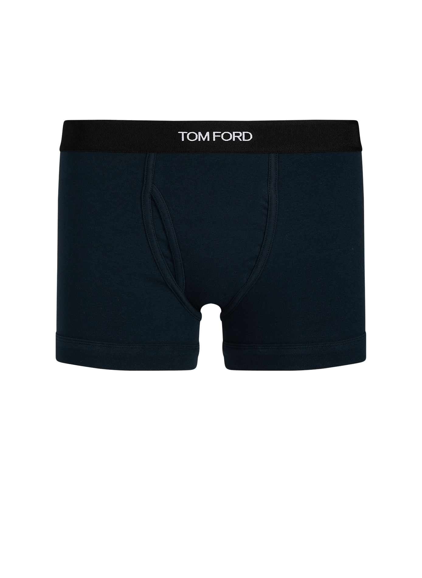 Stretch cotton boxers TOM FORD Blue