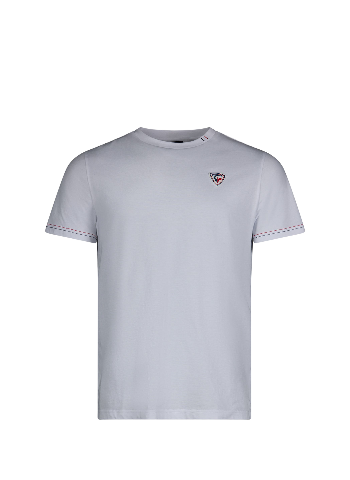 T-shirt droit col rond en coton ROSSIGNOL Weiss
