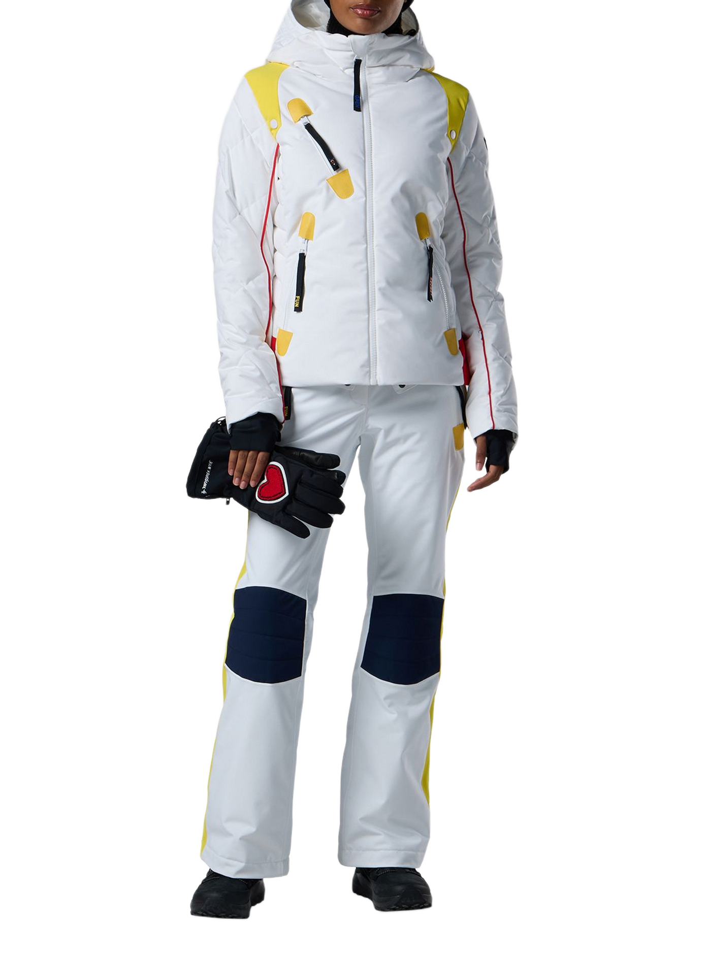 JCC Valdiz Ski-Jacke mit Kapuze ROSSIGNOL Weiss