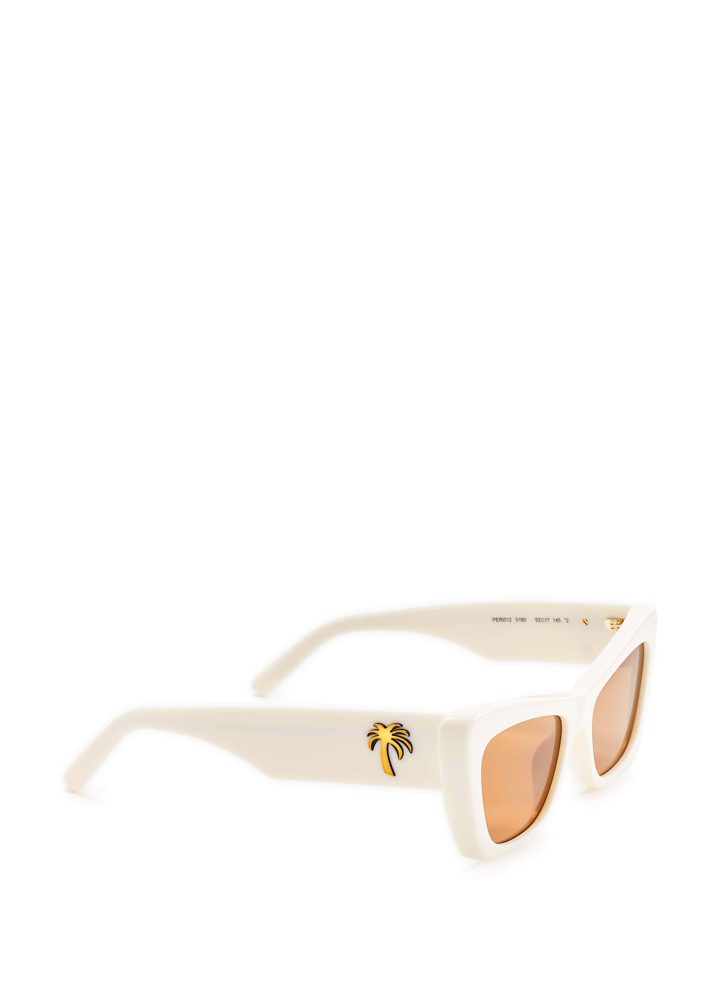 Lunettes de soleil Hermosa PALM ANGELS Blanc