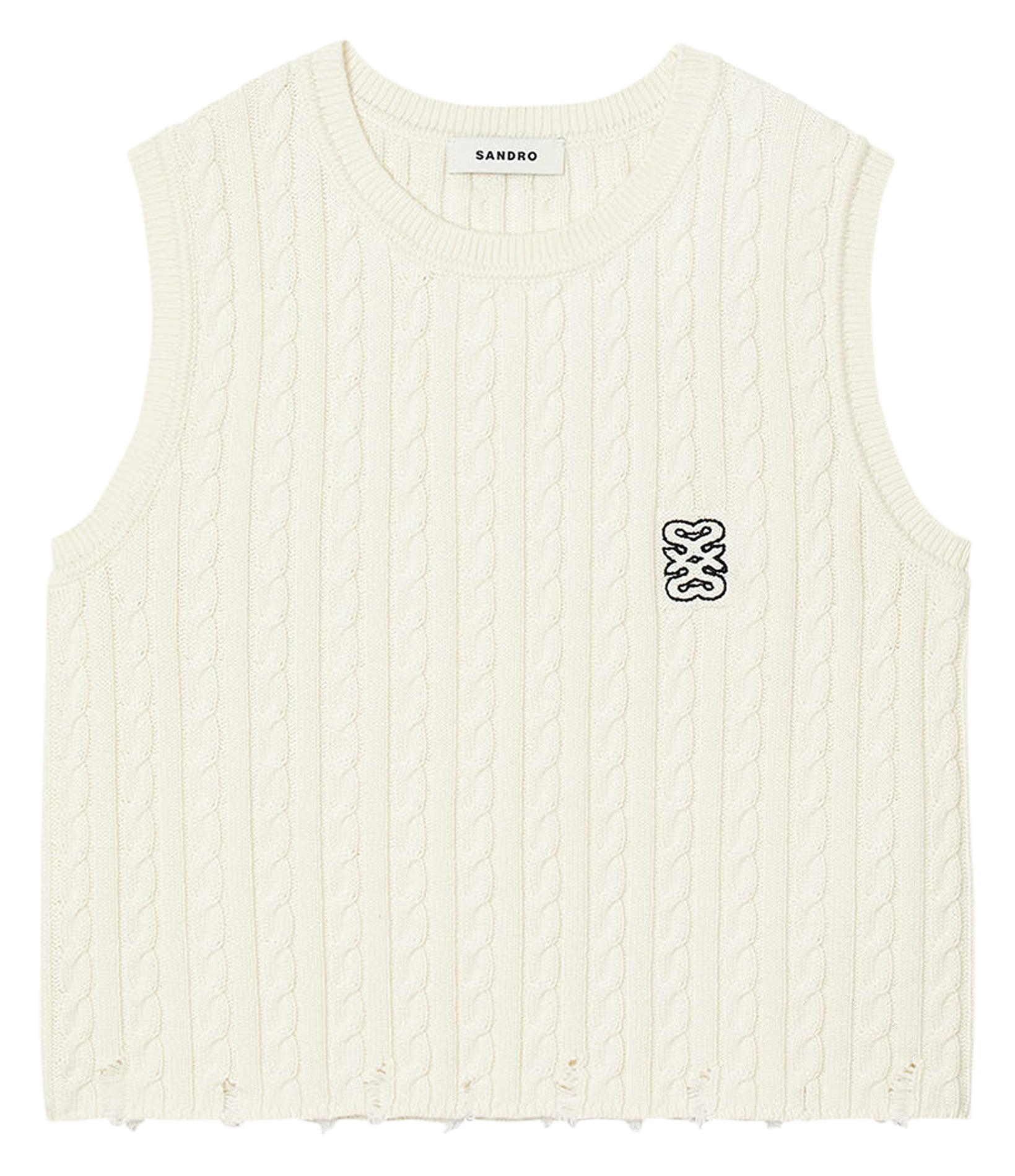Pull En Laine Sandro - Taille XS - Couleur Bleu - Occasion Très Bon état