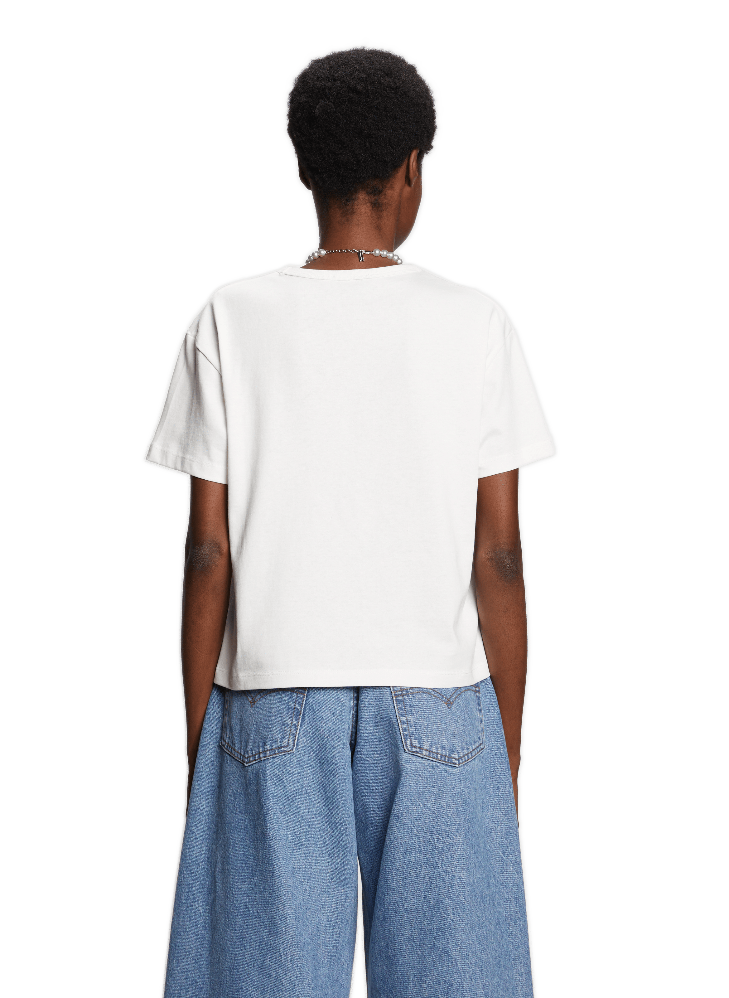 T-shirt boxy petit vpc en coton  A.P.C. Multicolore