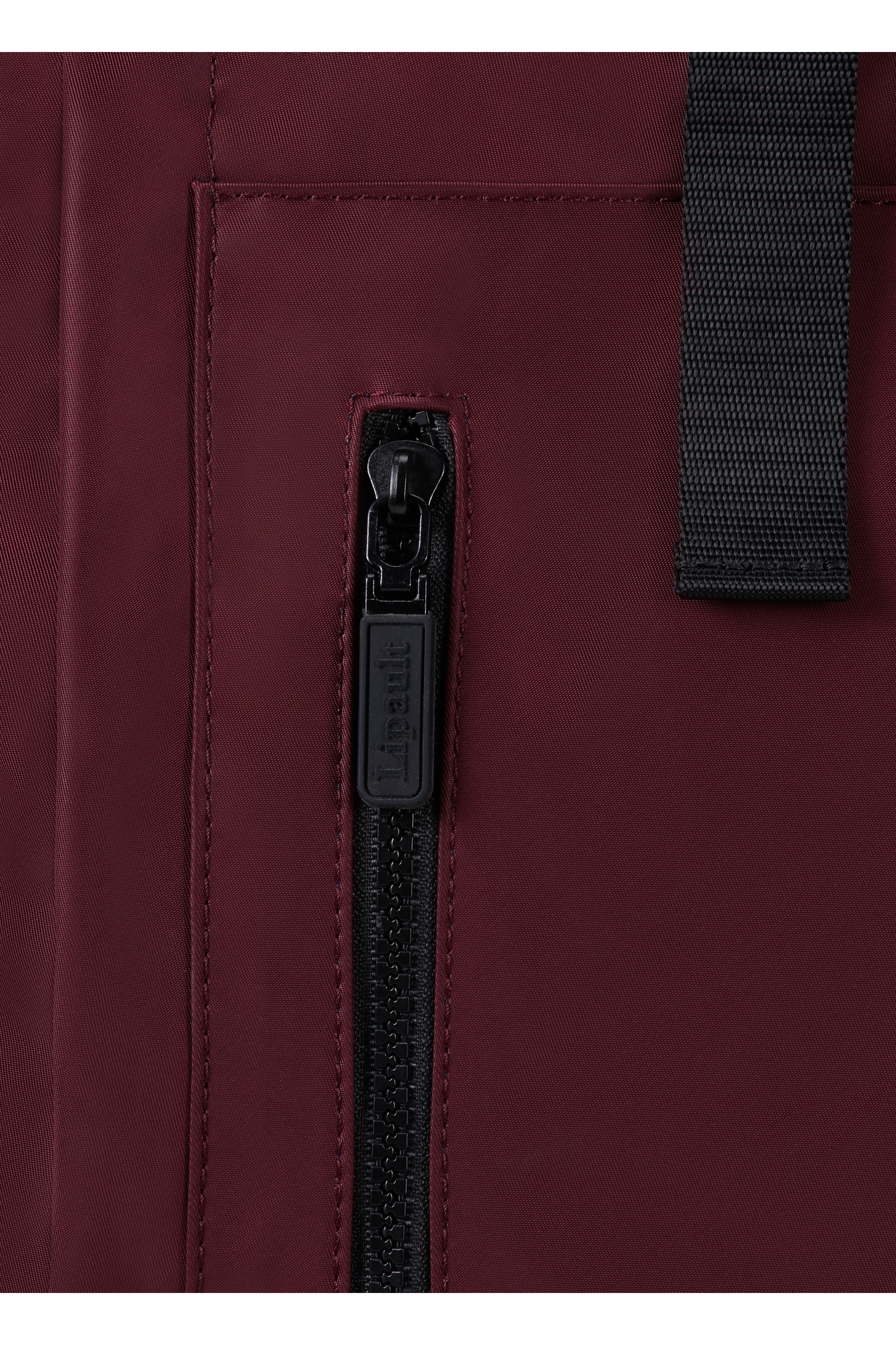 City plume sac à dos rolltop LIPAULT PARIS Rouge