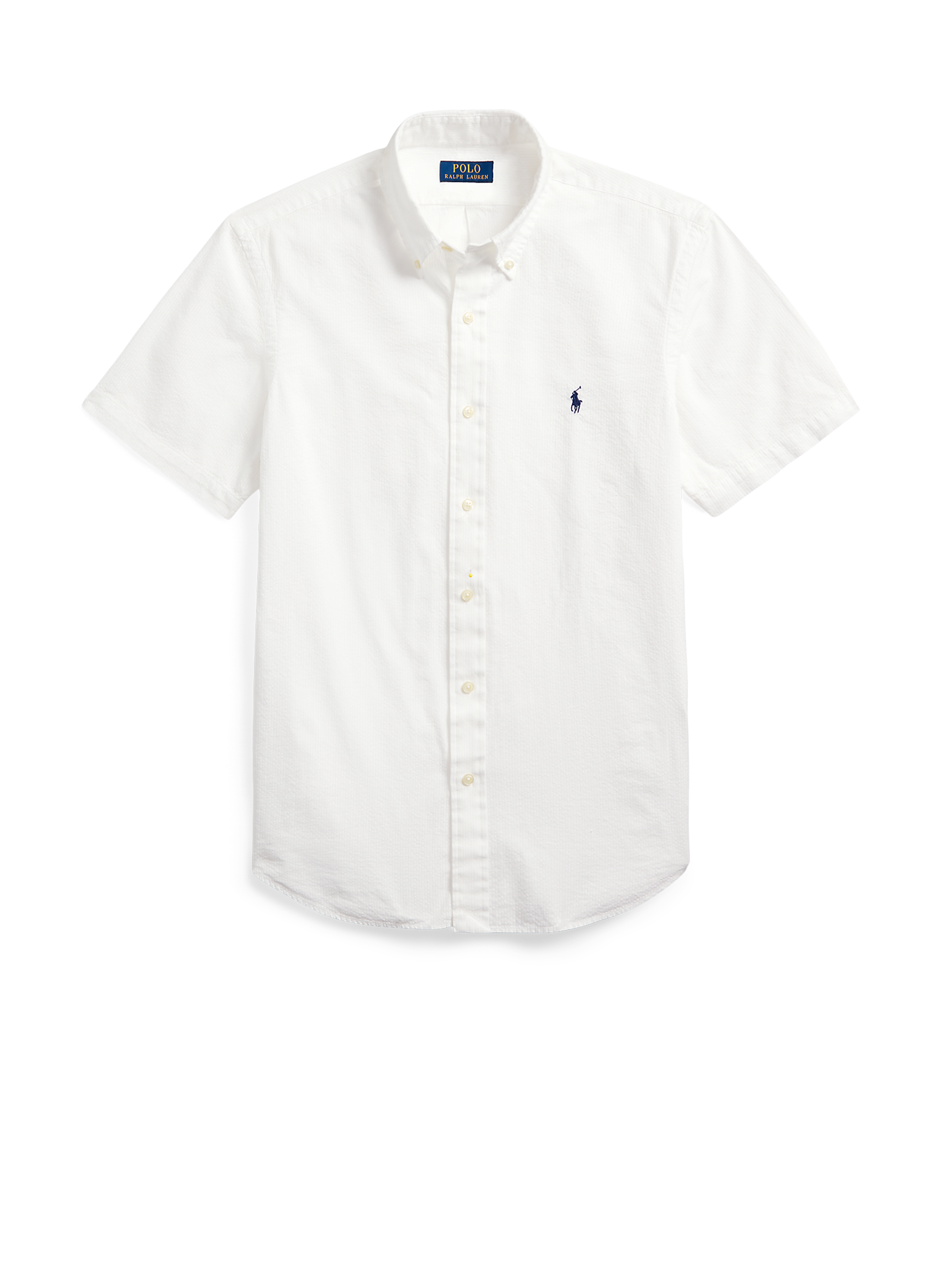 Short-sleeved cotton shirt POLO RALPH LAUREN White