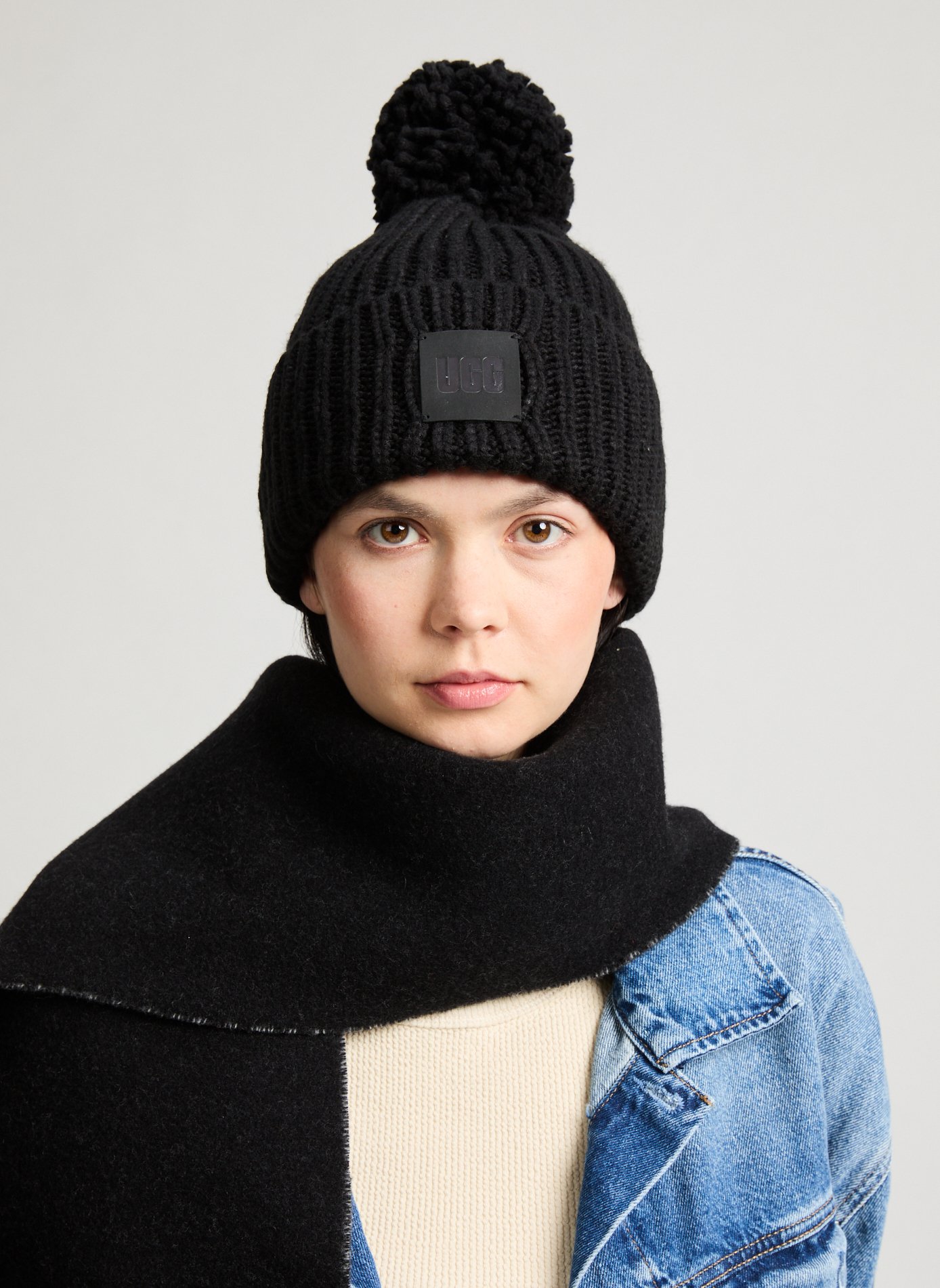 Bonnet en maille  UGG Noir